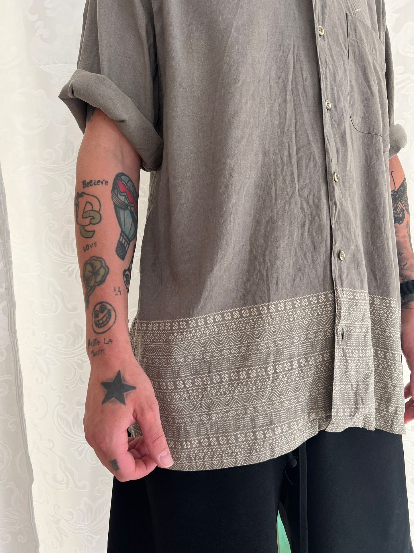 Camicia Vintage in lino