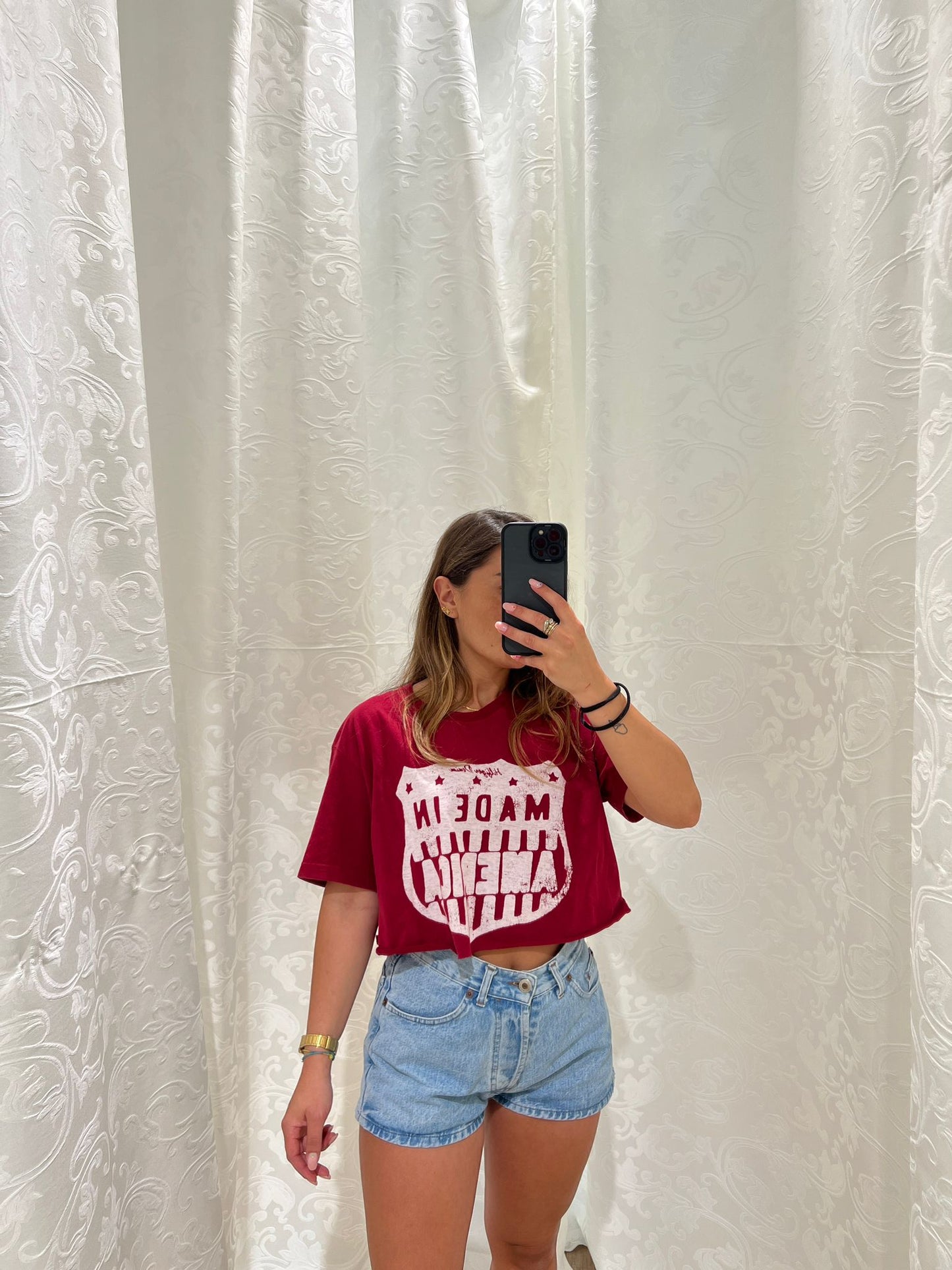 T-shirt Crop Tommy hilfiger