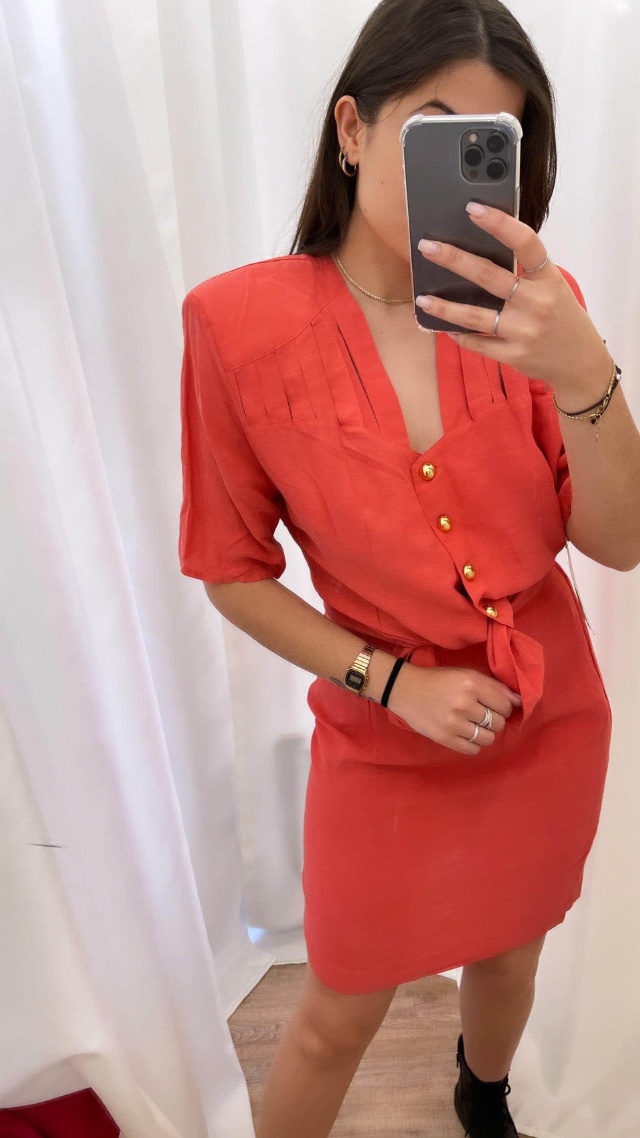 Completo Vintage in seta Tg.M