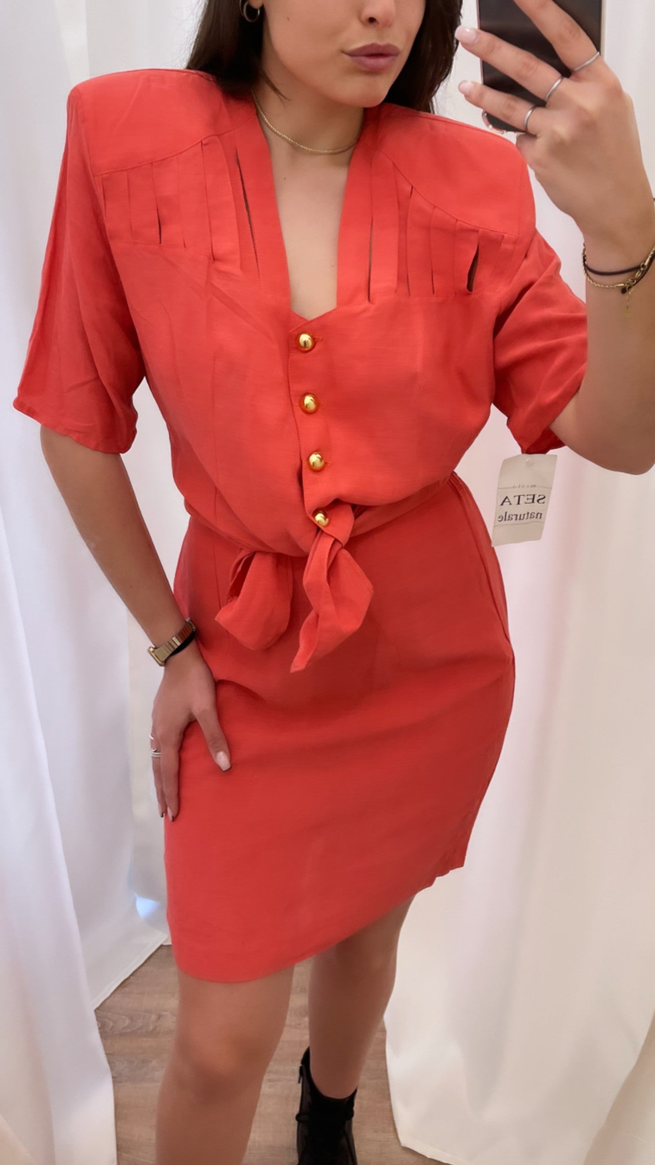 Completo Vintage in seta Tg.M