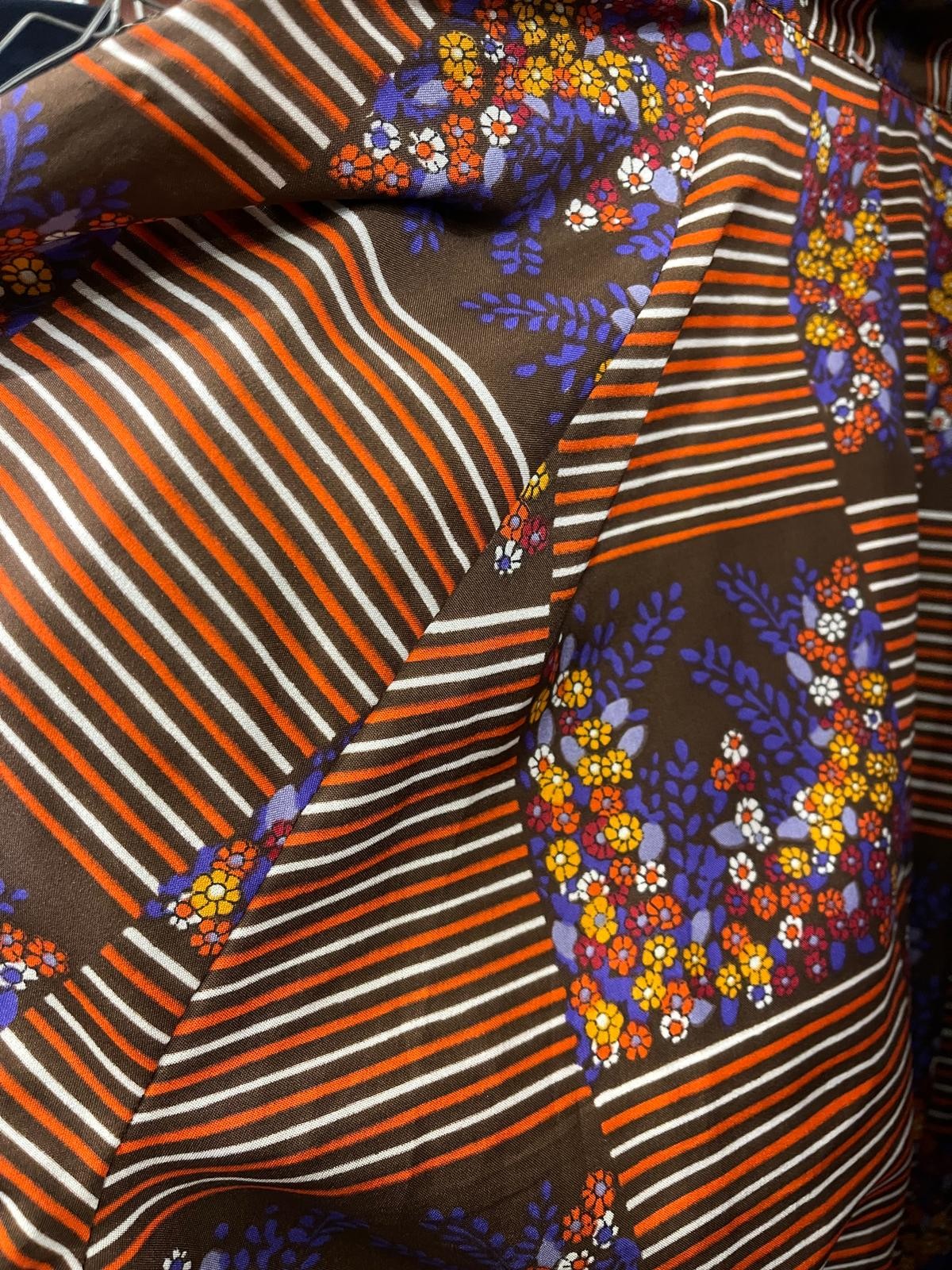 Vestito vintage a fiori Tg.M/L