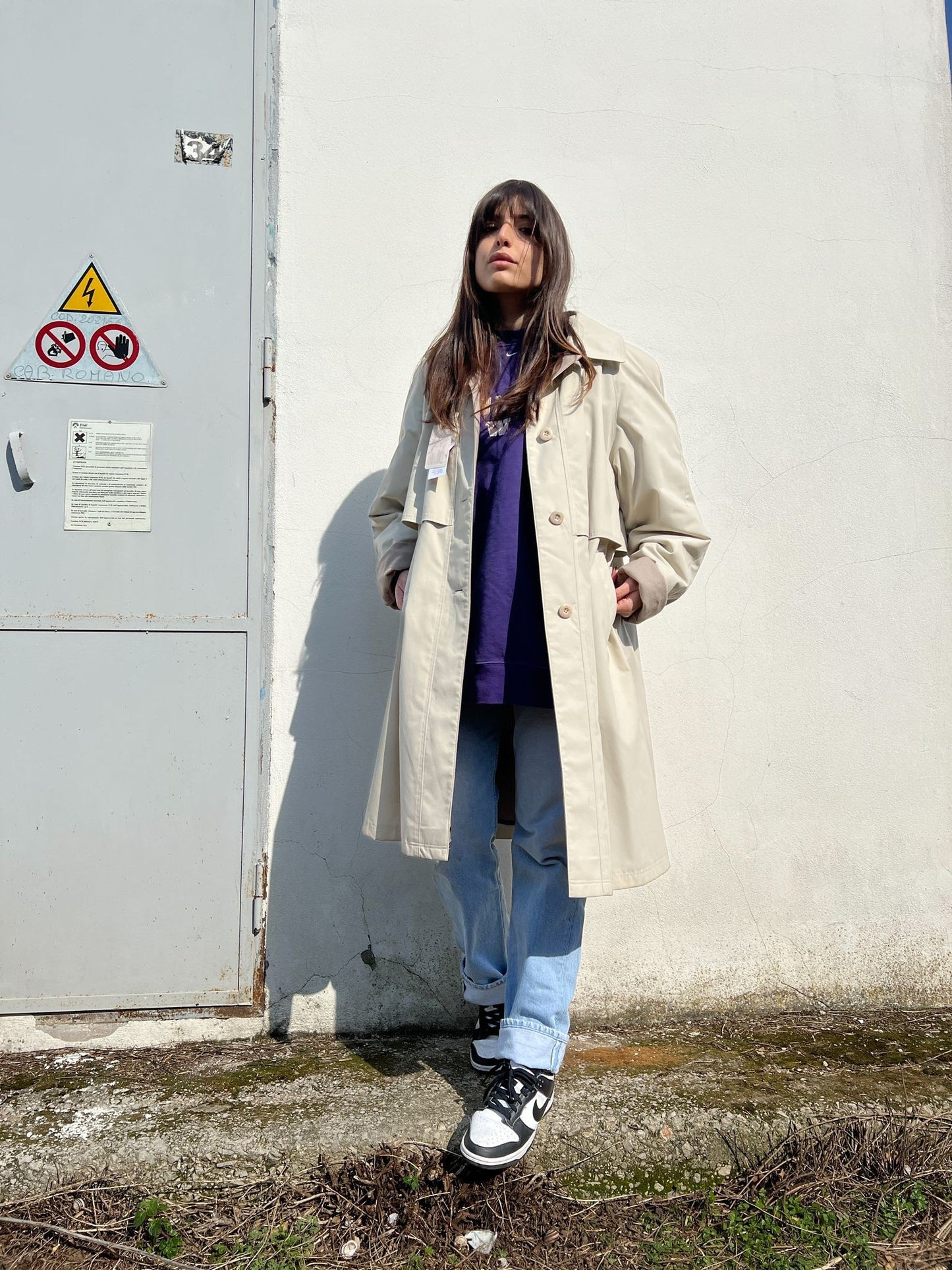 Trench Vintage Nuovo etichettato