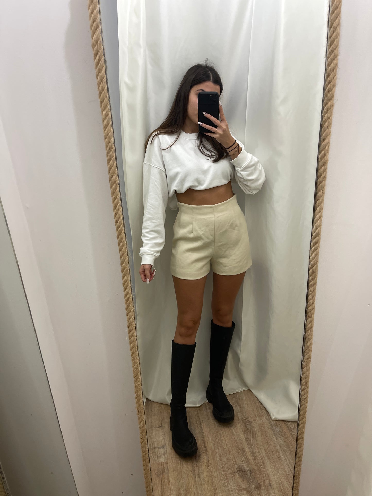 Pantaloncino in lana tg.42