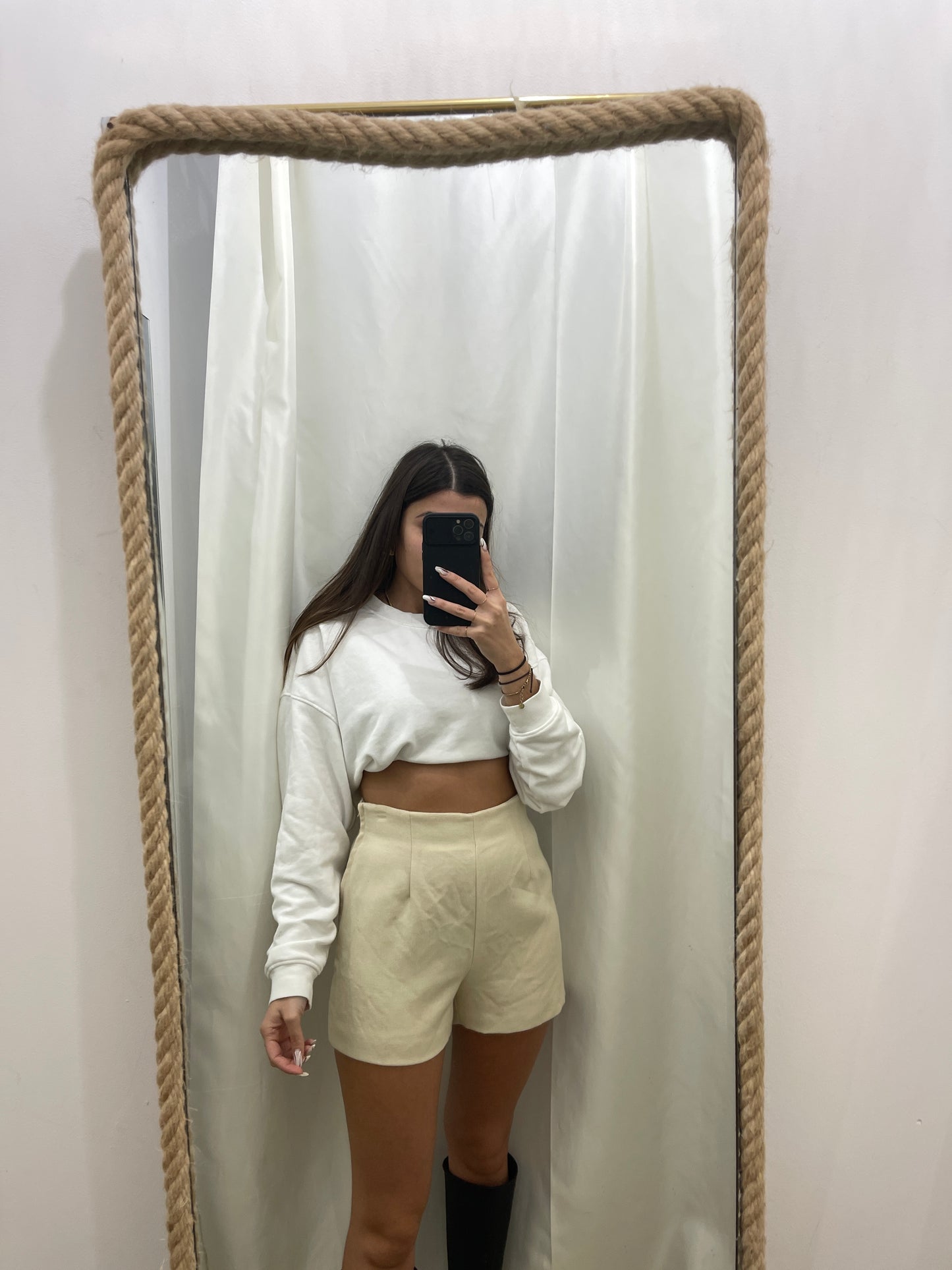 Pantaloncino in lana tg.42