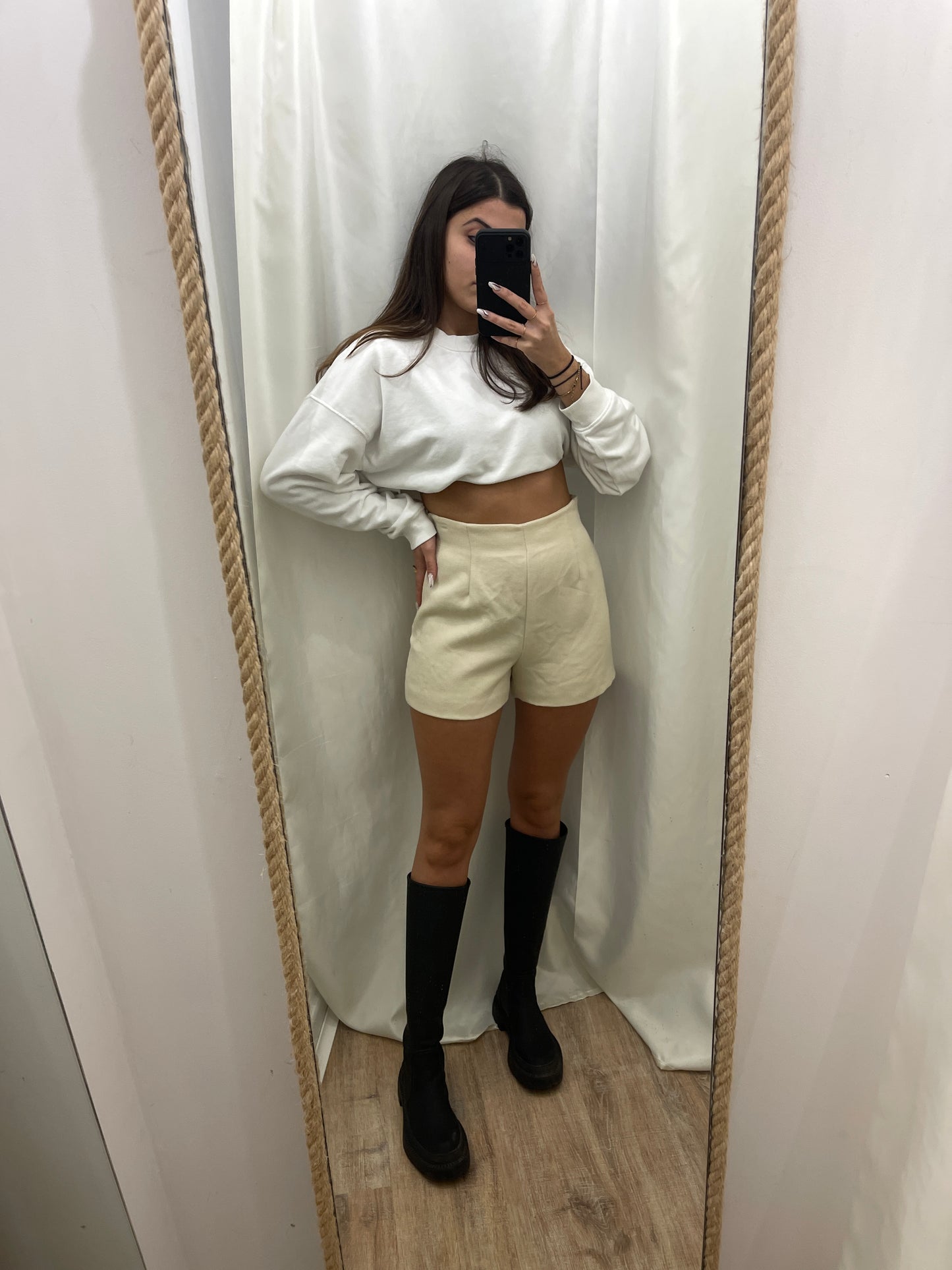 Pantaloncino in lana tg.42