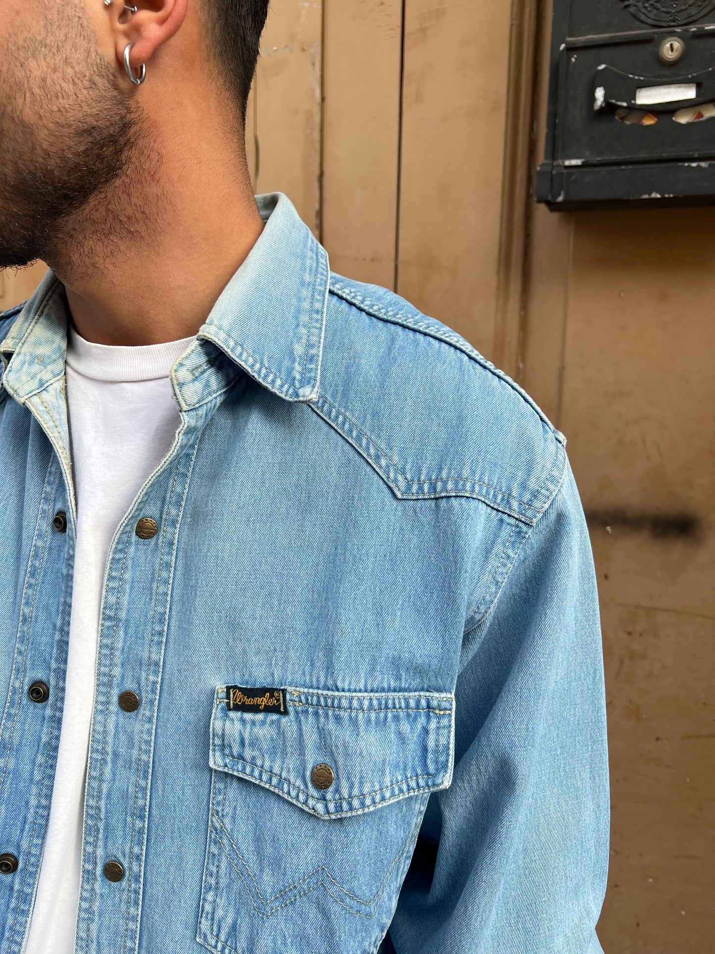 Camicia jeans Wrangler unisex s