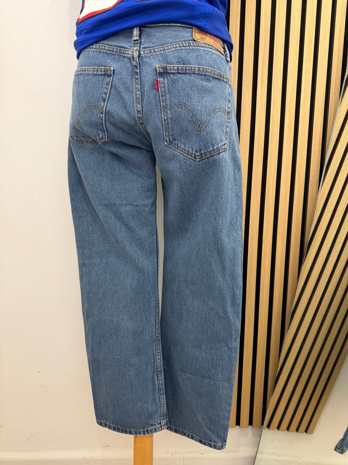 Levi's 505 – Vintage Denim W33 L29 consigliato per 46it — Unisex