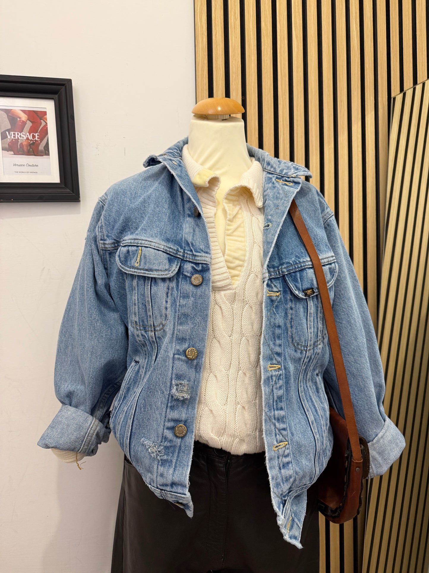 Giacca di Jeans Lee unisex Vintage