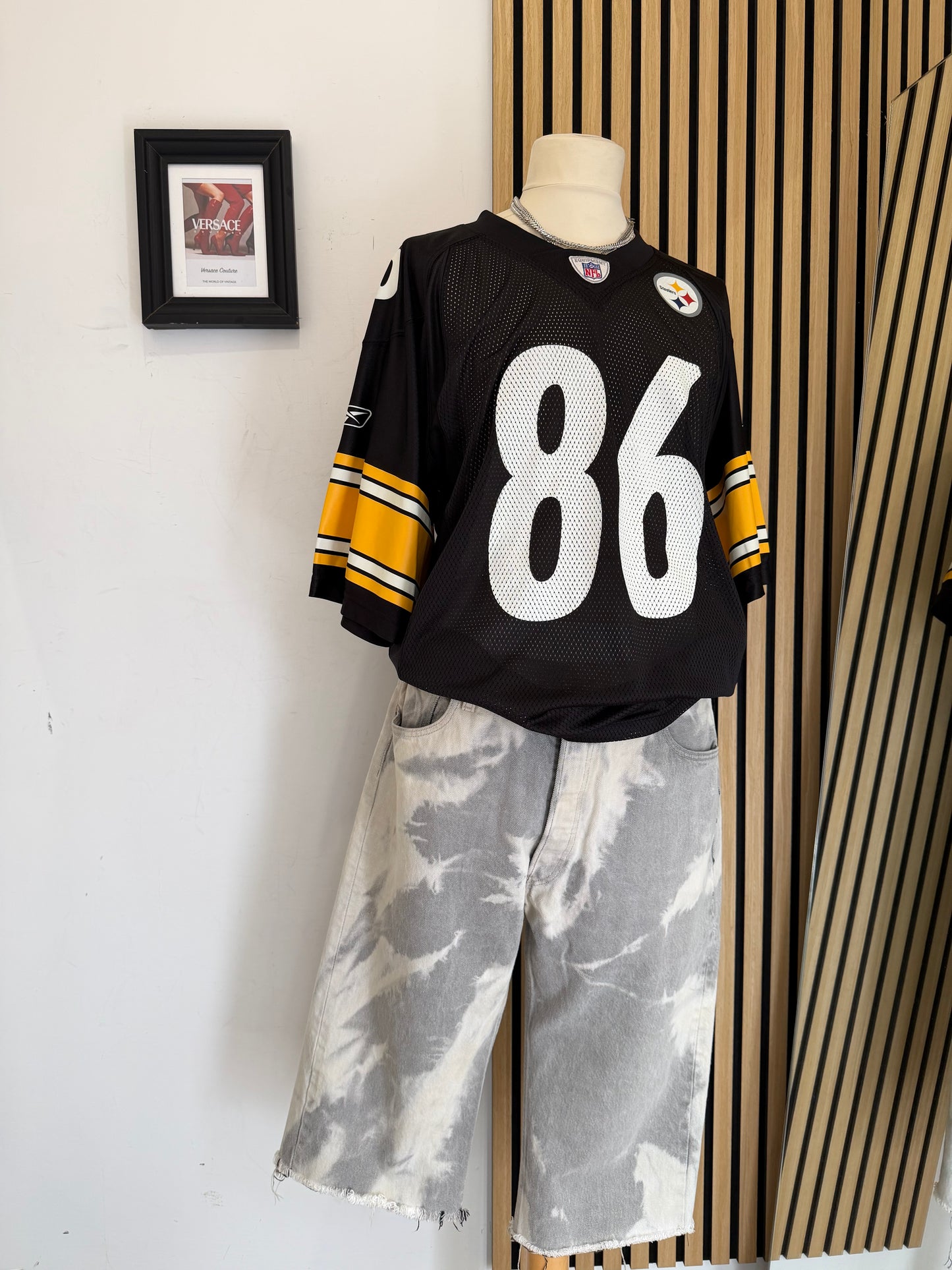 Jersey Vintage NFL Reebok – Pittsburgh Steelers #86 Hines Ward