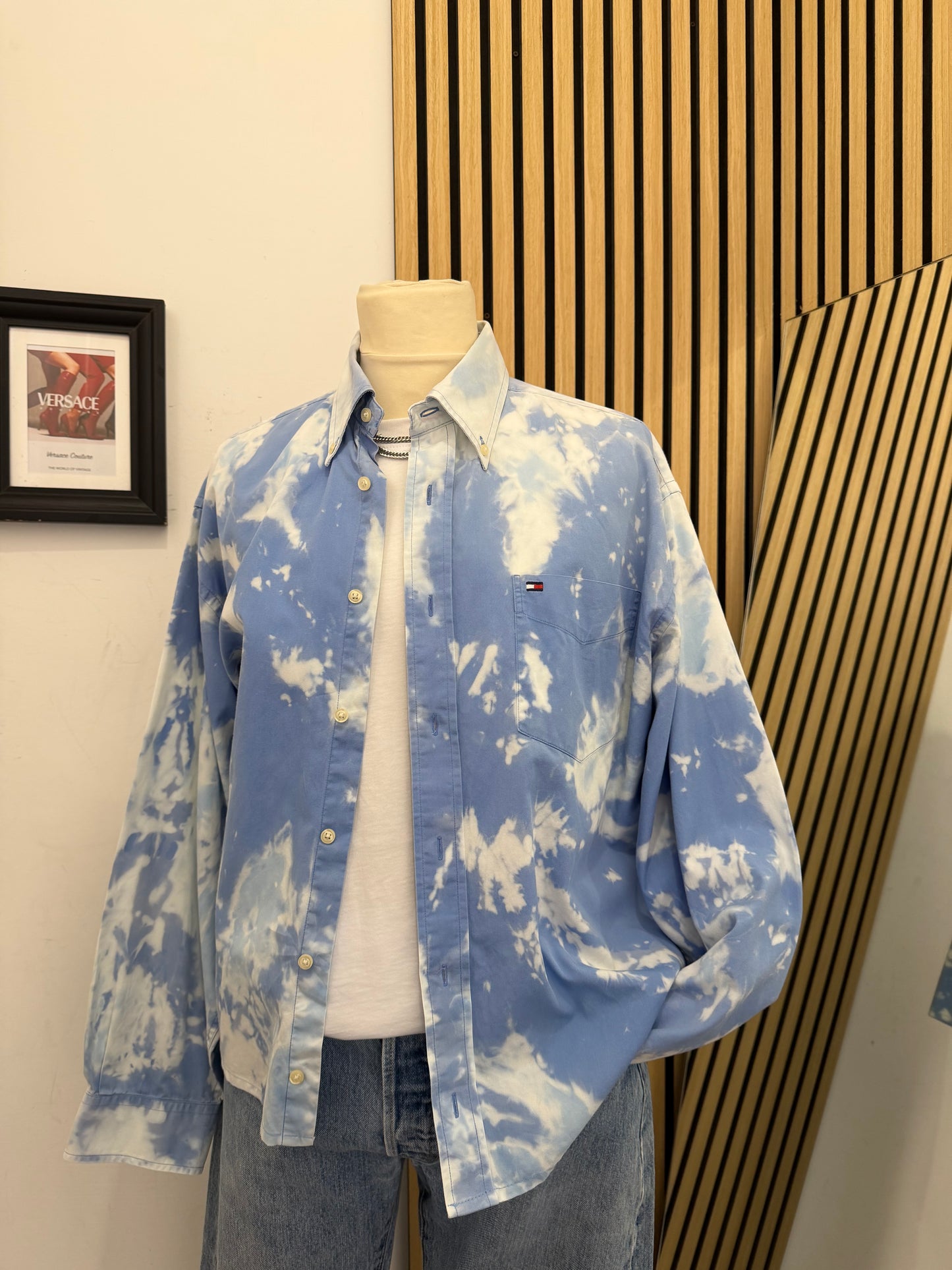 Camicia Tommy Hilfger custom tie dye