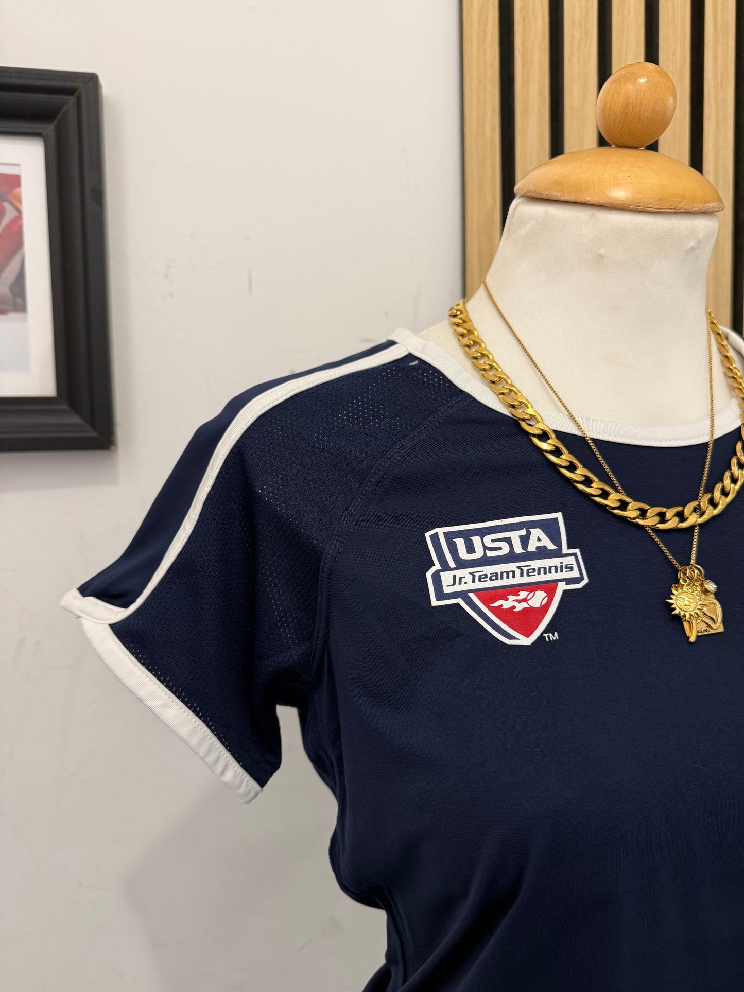 Nike Dri-Fit USTA Jr. Team Tennis Tee - Taglia L