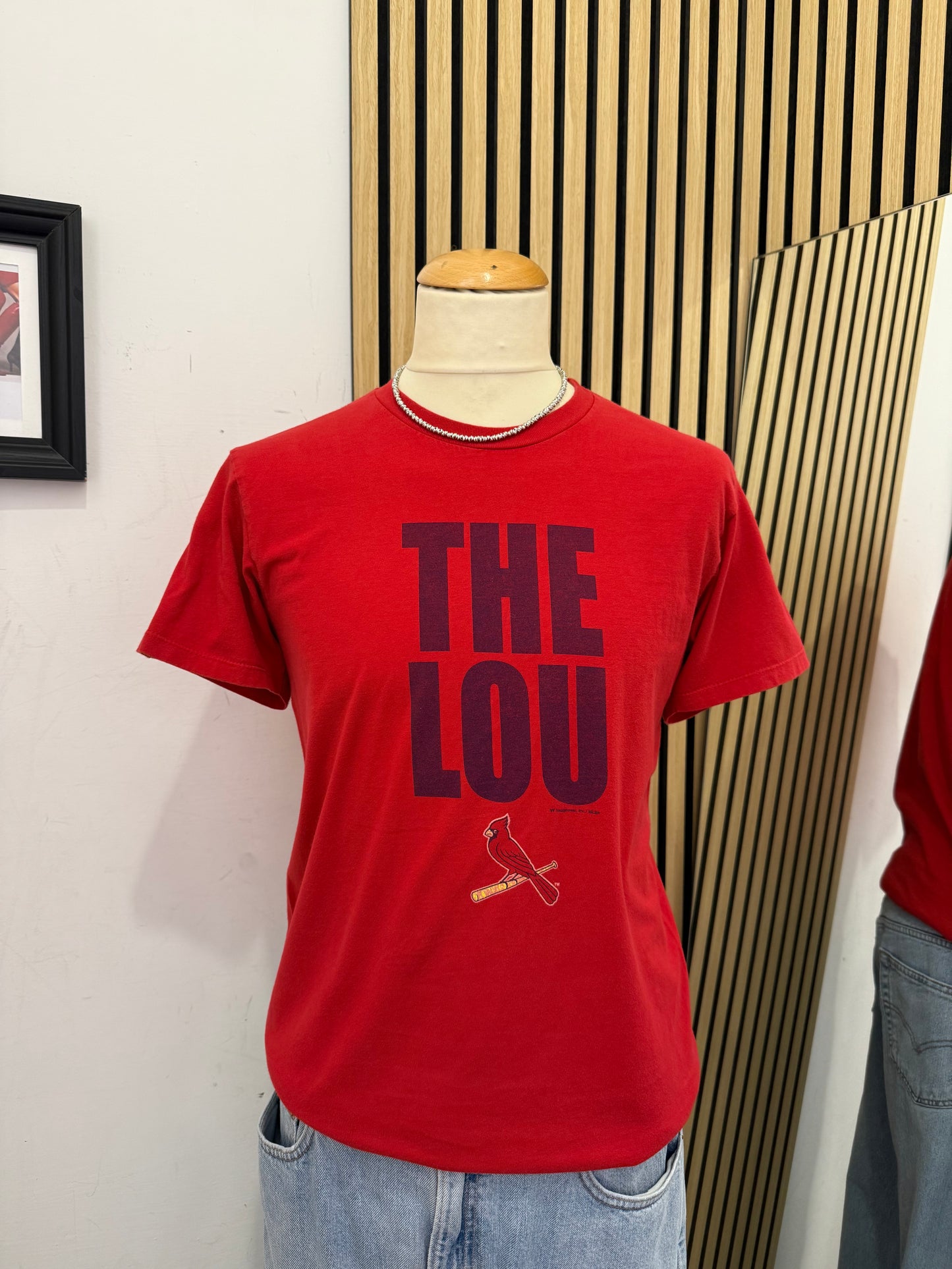 T-shirt vintage St. Louis Cardinals "THE LOU" MLB