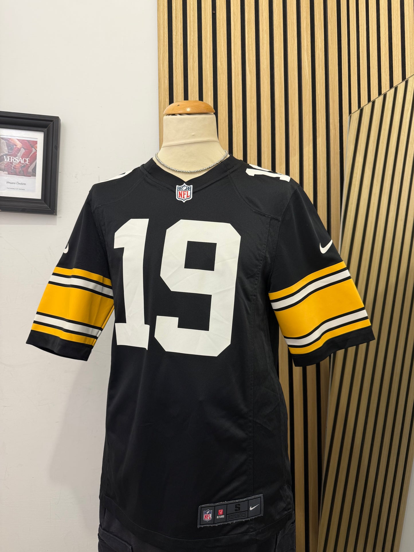 🏈 Maglia NFL Nike “On Field” – Pittsburgh Steelers #19