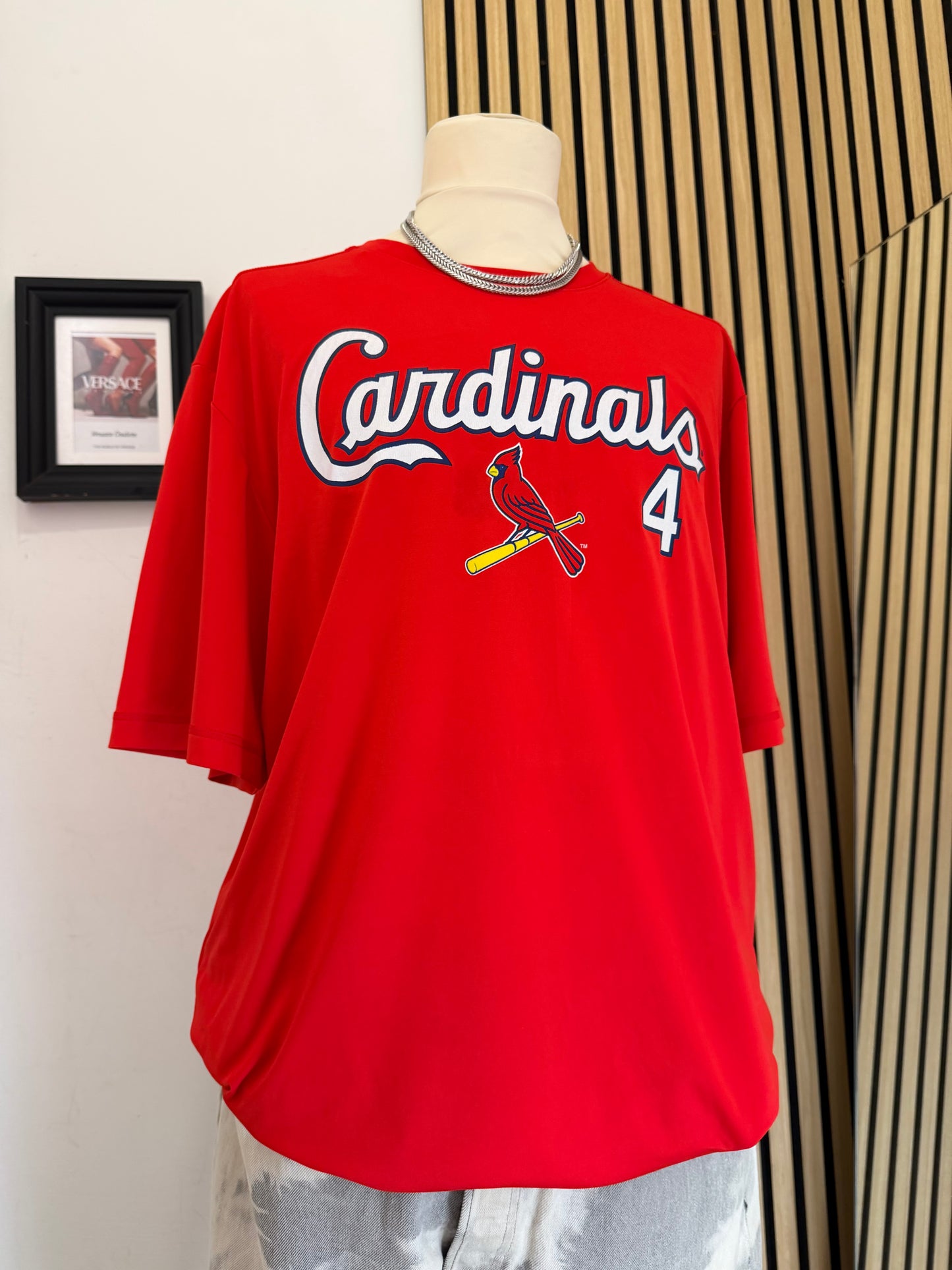 T-Shirt Vintage MLB – St. Louis Cardinals #4 Yadier Molina