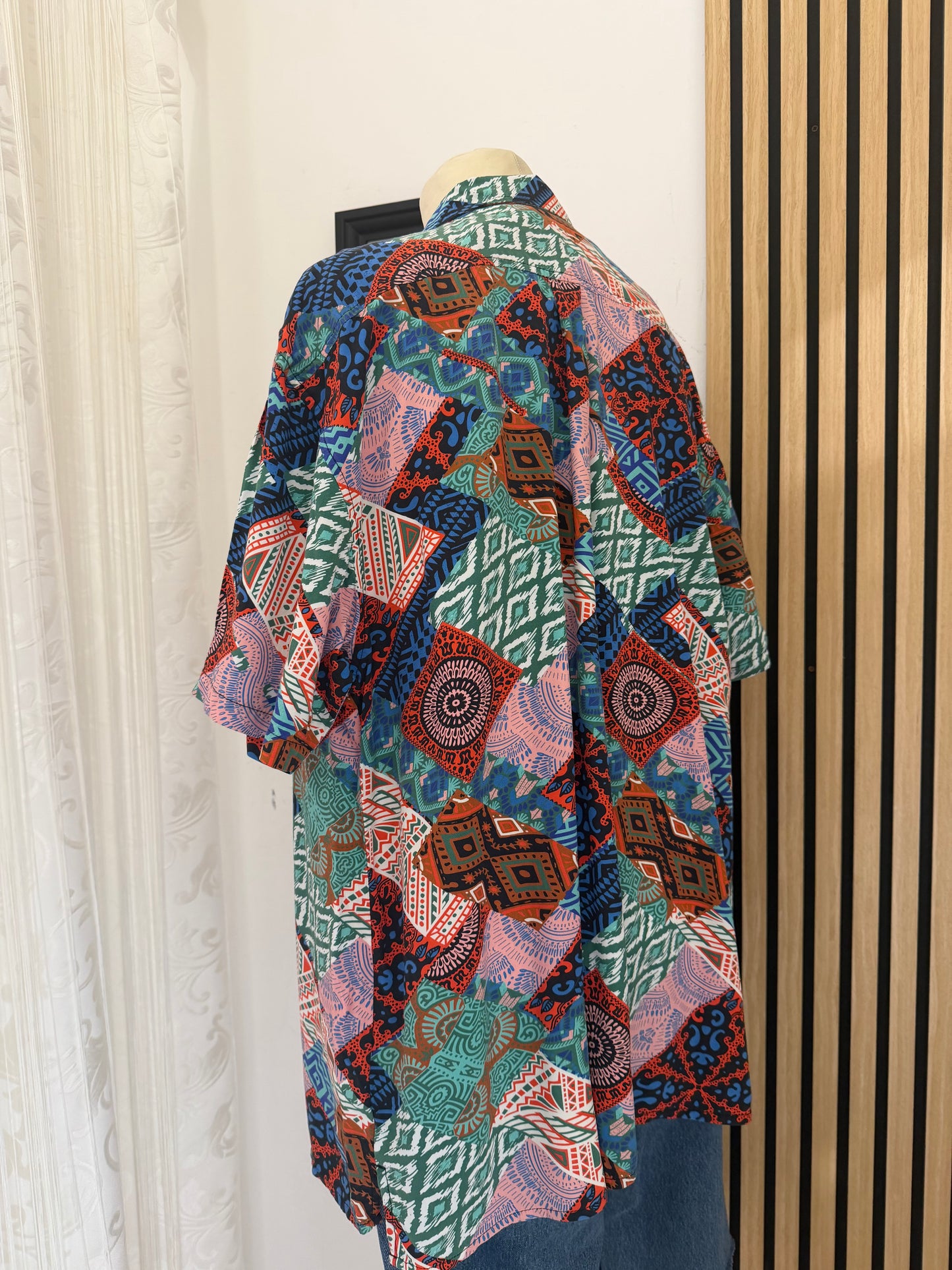 Camicia Vintage a fantasia XL