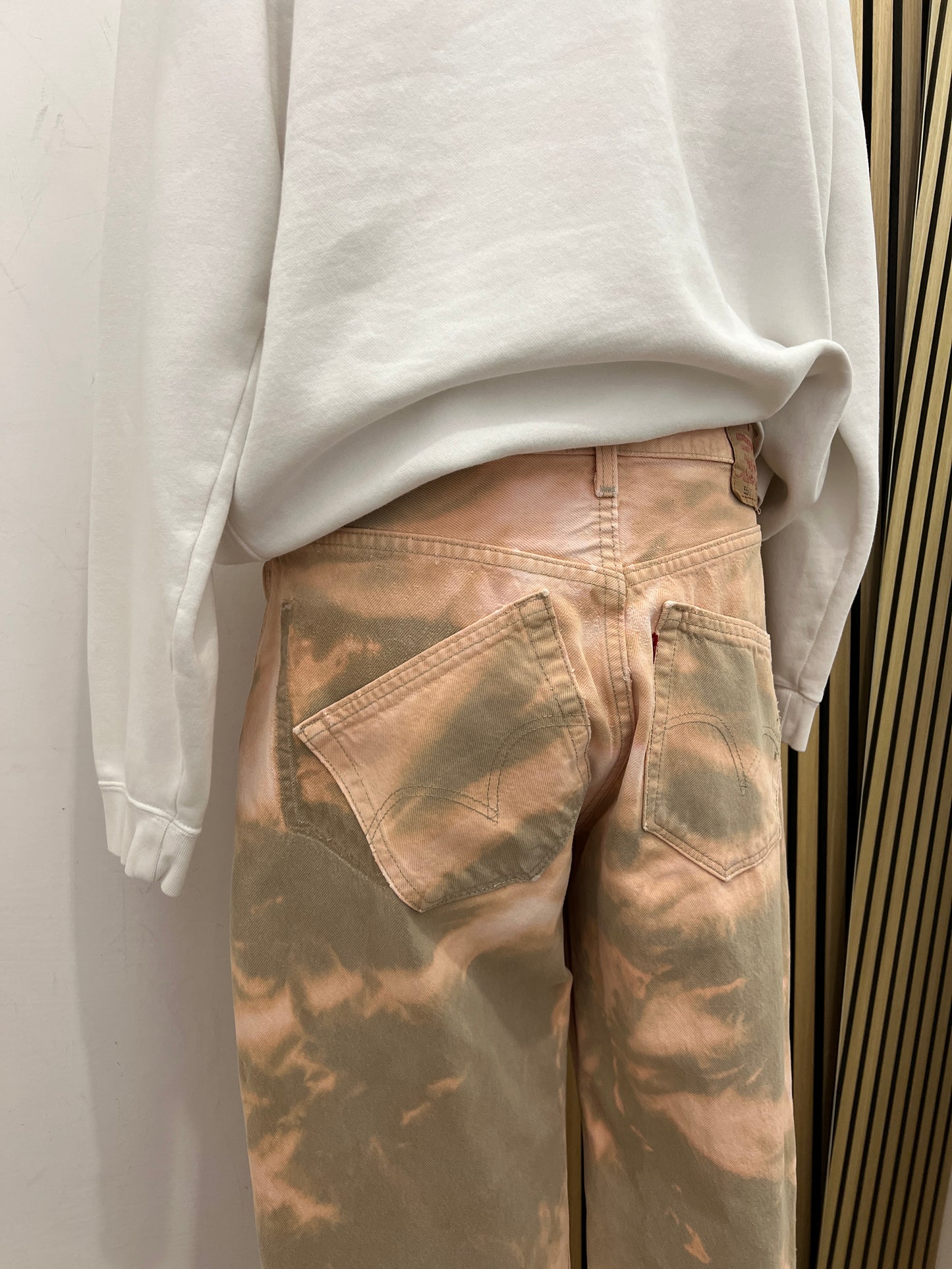 Jeans Levi’s 550 Custom "Peach Acid Wash" – W34 L30
