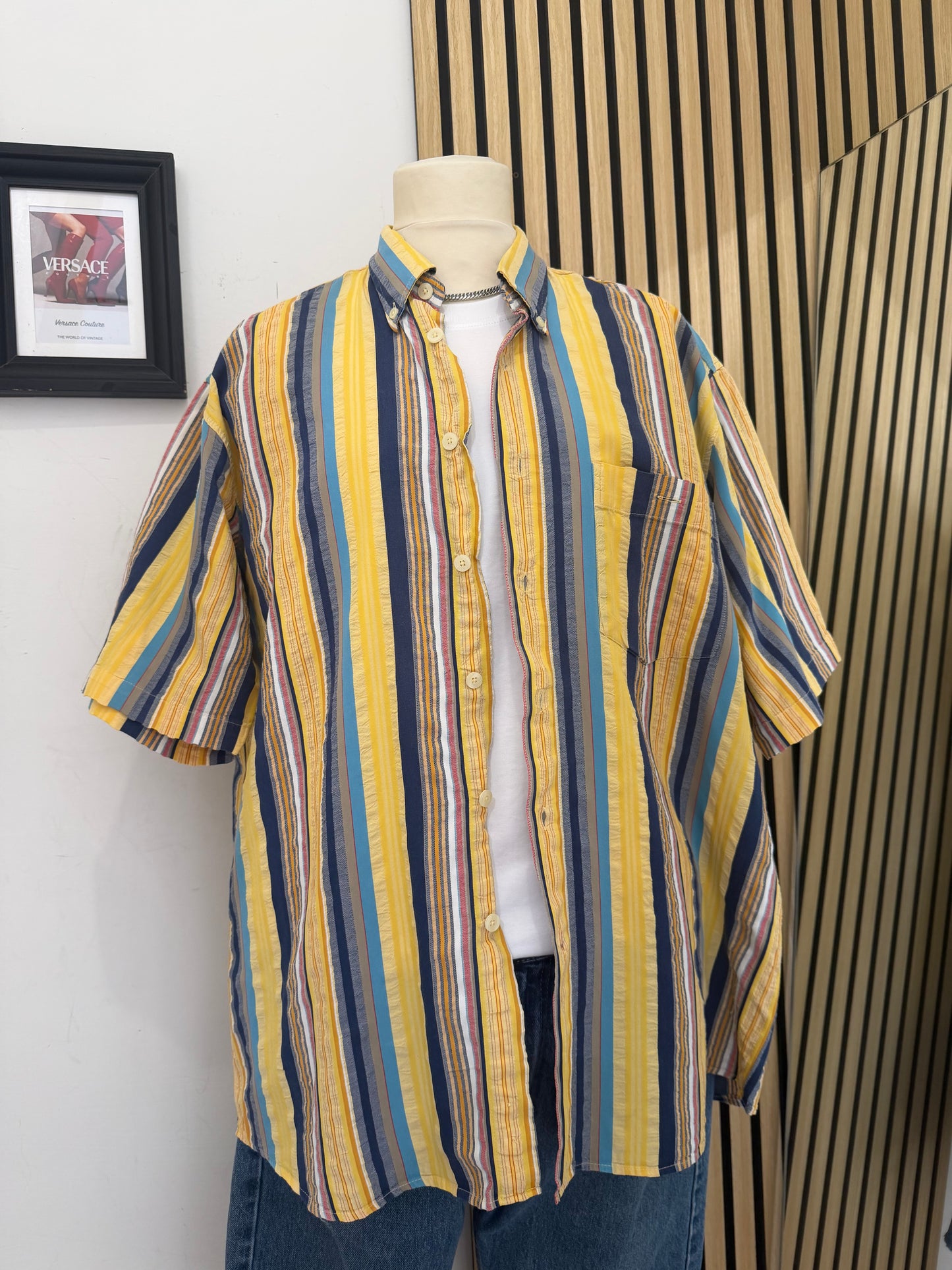 Camicia Vintage a fantasia XL