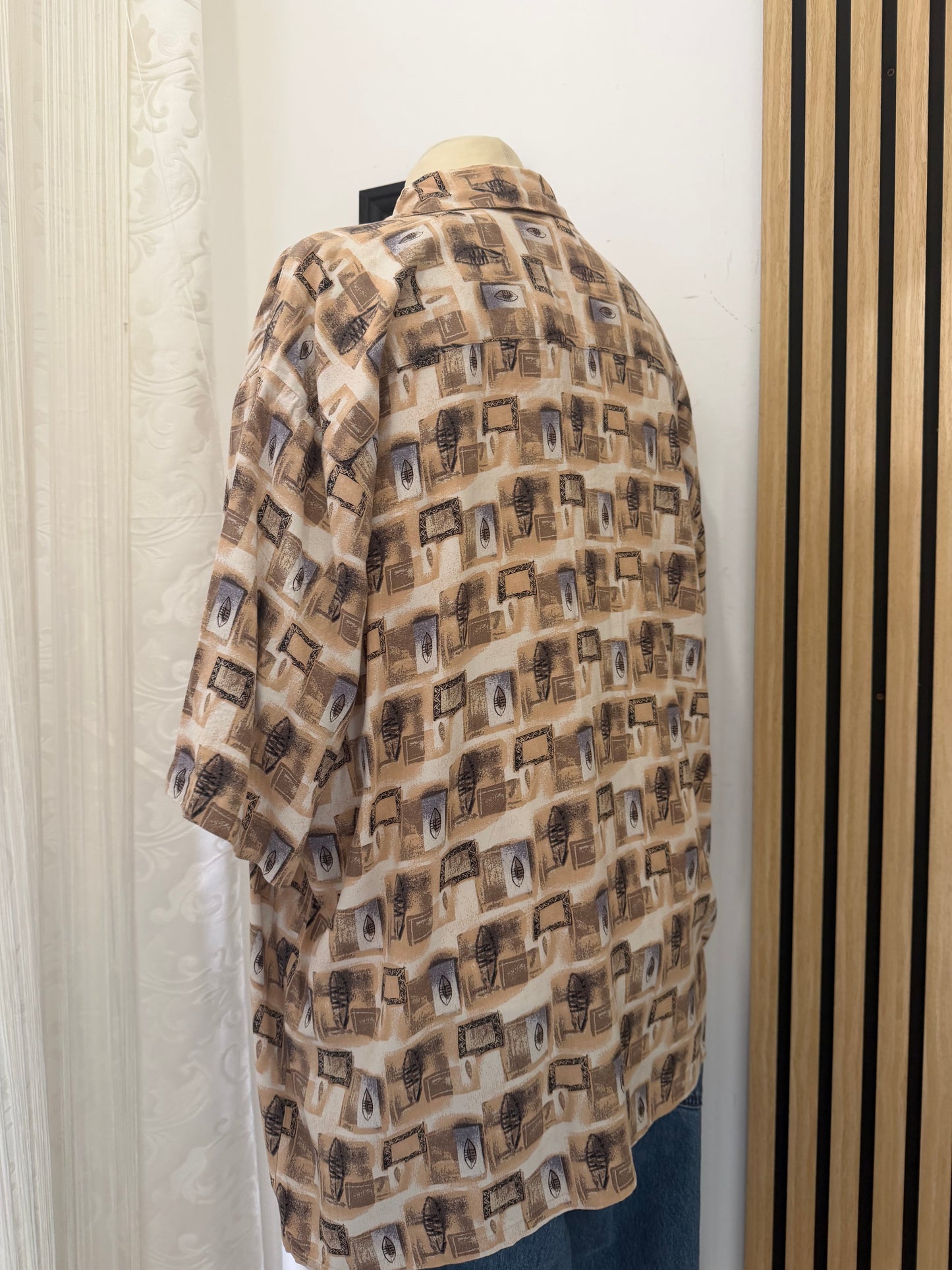 Camicia Vintage a fantasia XL