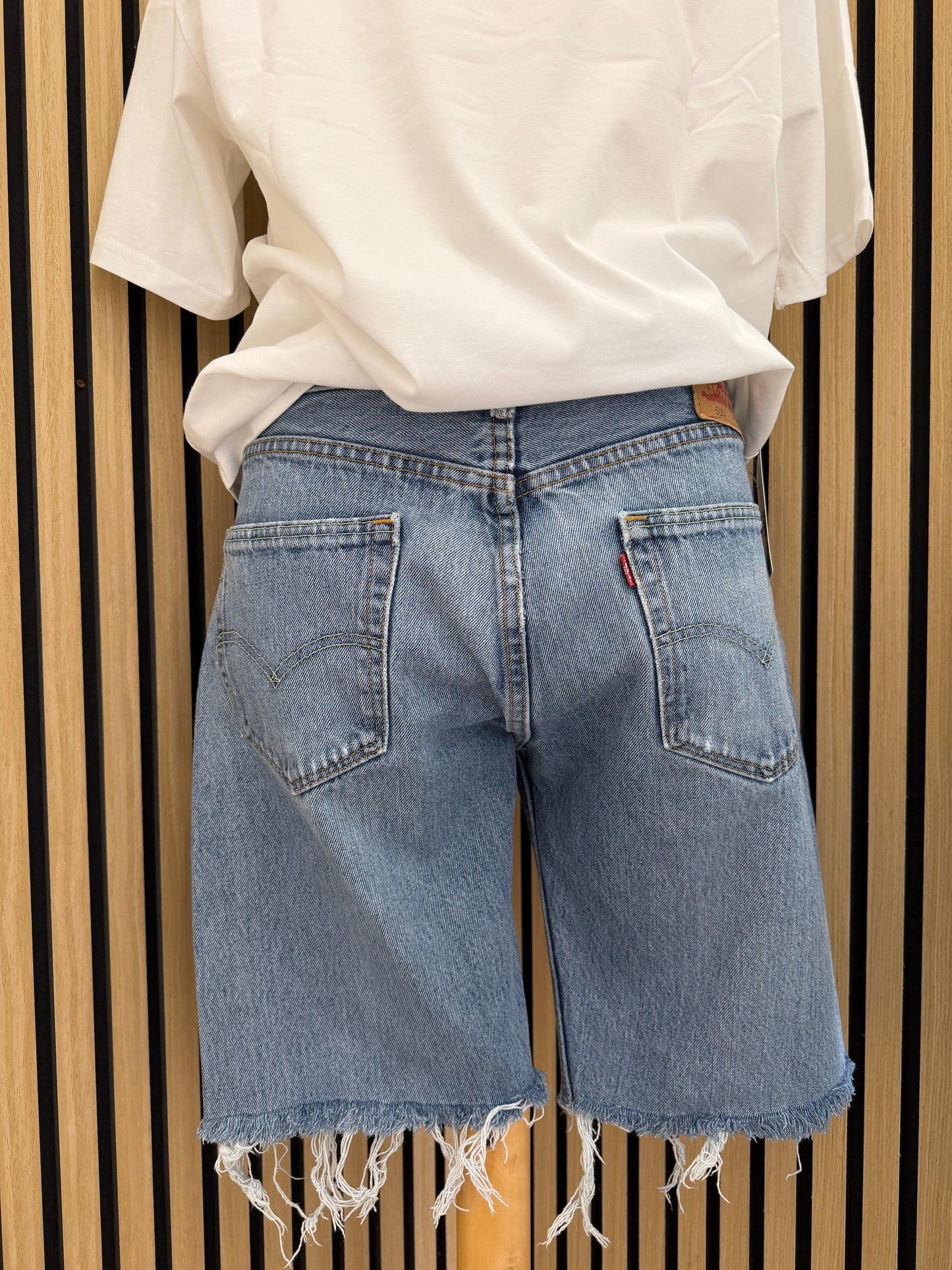 Bermuda in Denim Levi's 501 Vintage tg 44-46 ita