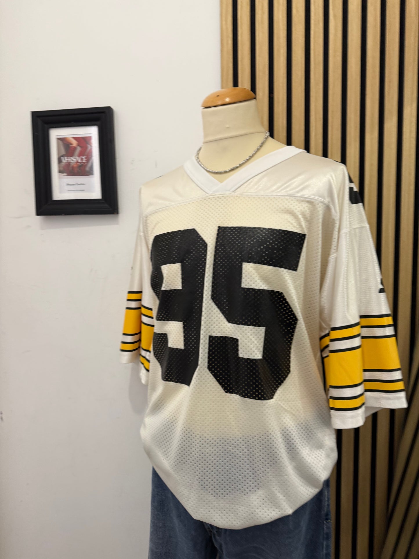 Vintage Starter NFL Jersey Lloyd #95 - White/Yellow/Black