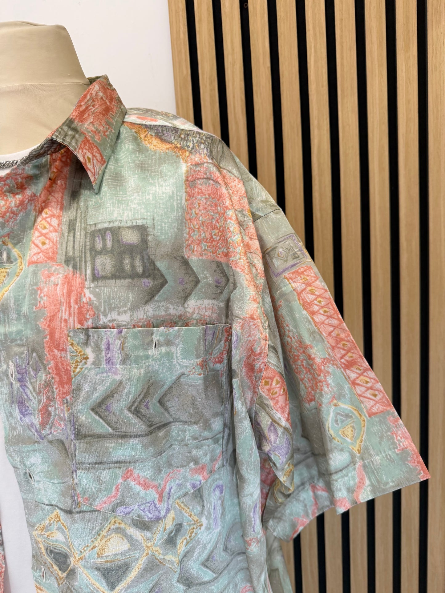 Camicia Vintage a fantasia XL