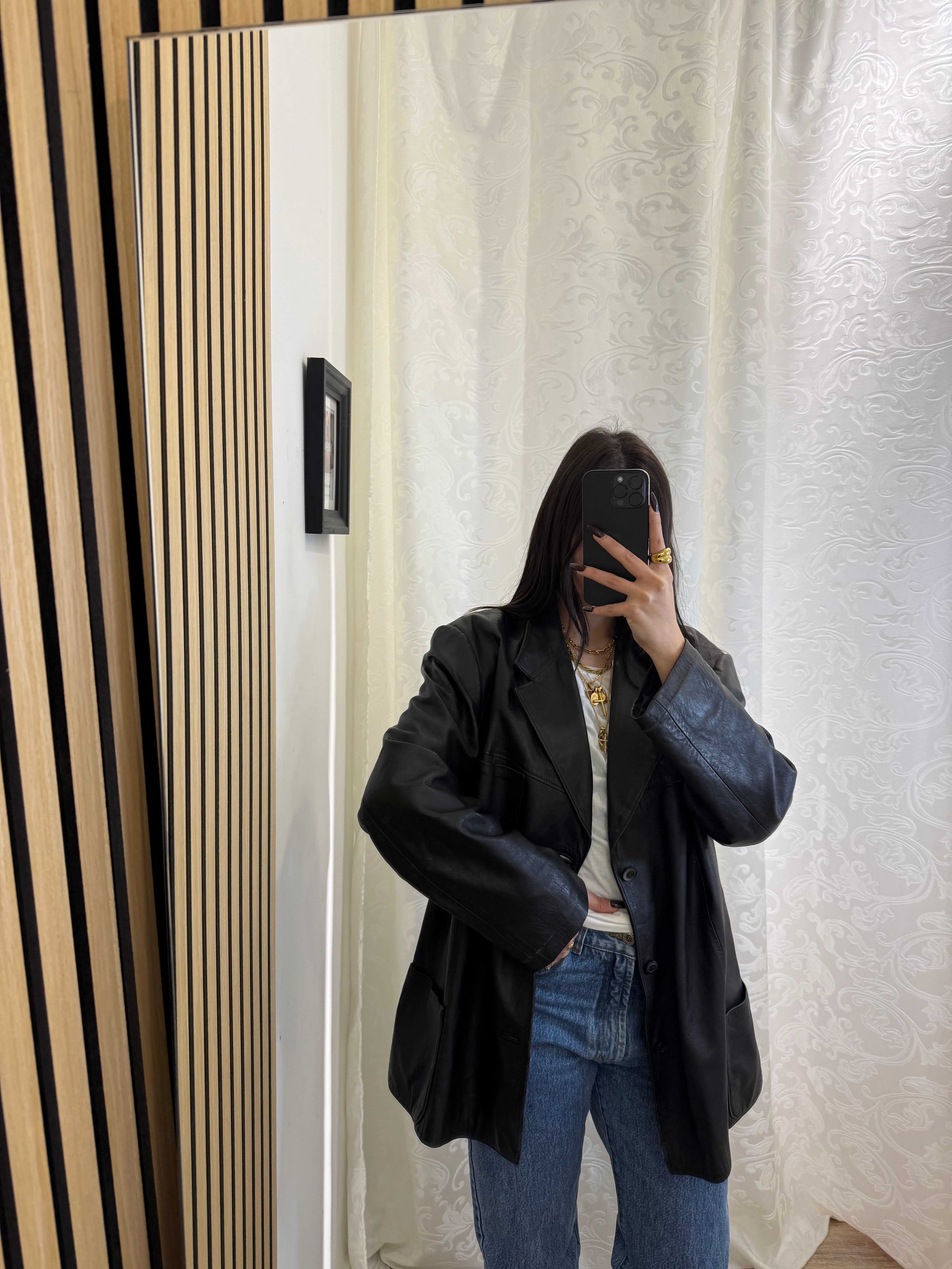 Giacca in Vera Pelle