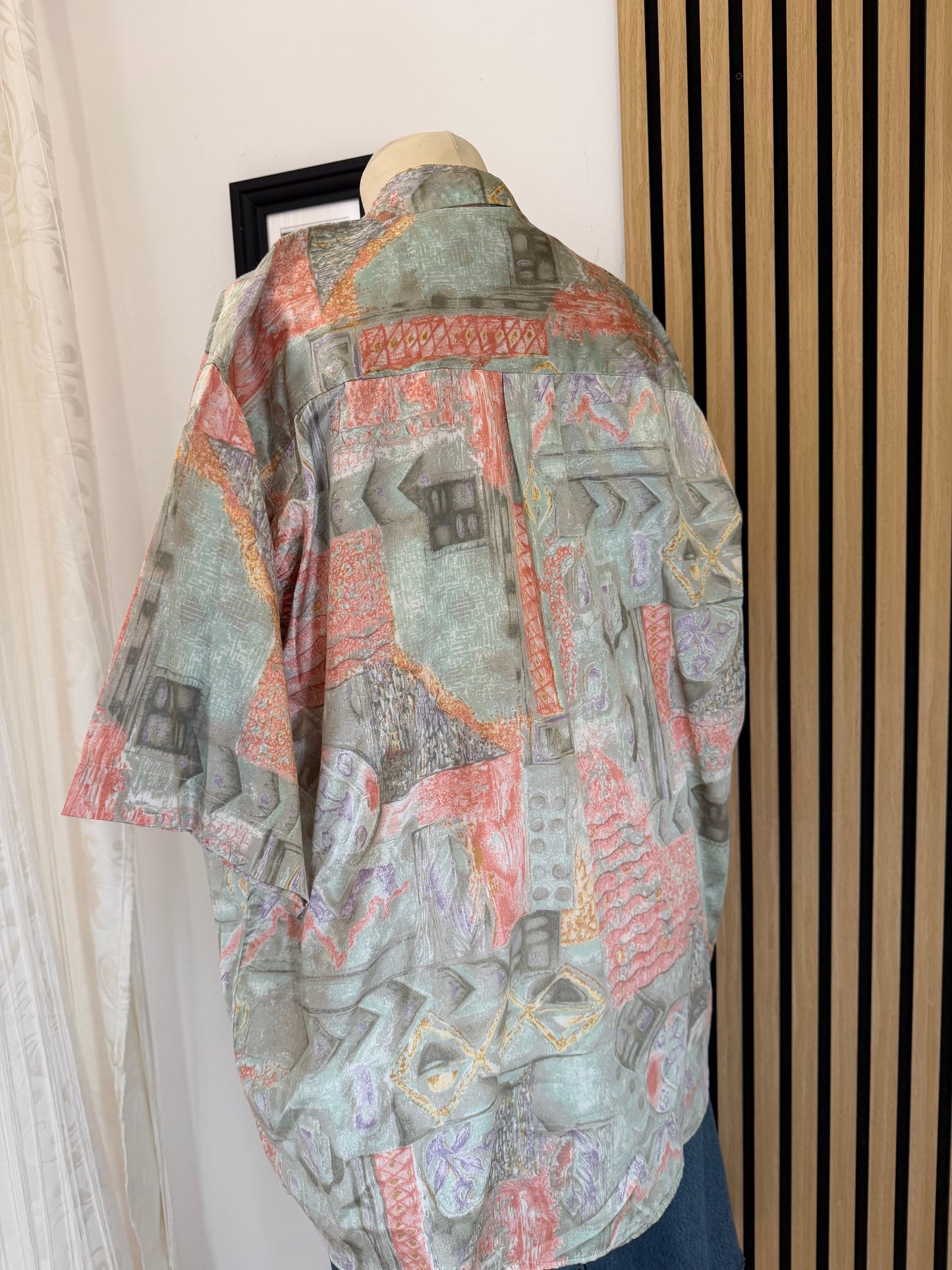 Camicia Vintage a fantasia XL
