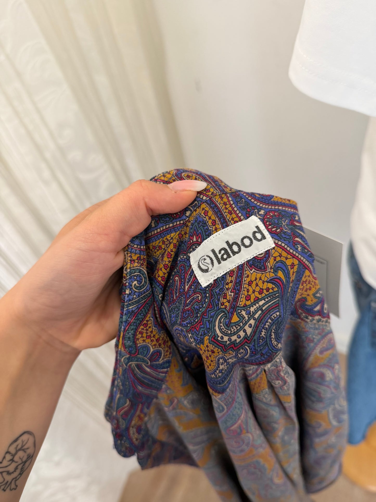 Camicia Vintage a fantasia L