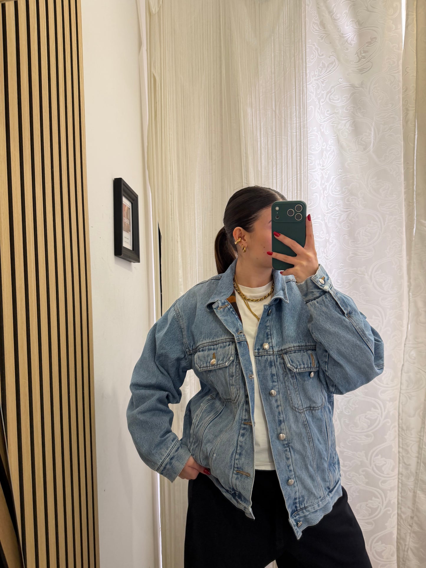 Woolrich Denim Jacket – Fodera in Lana / Unisex