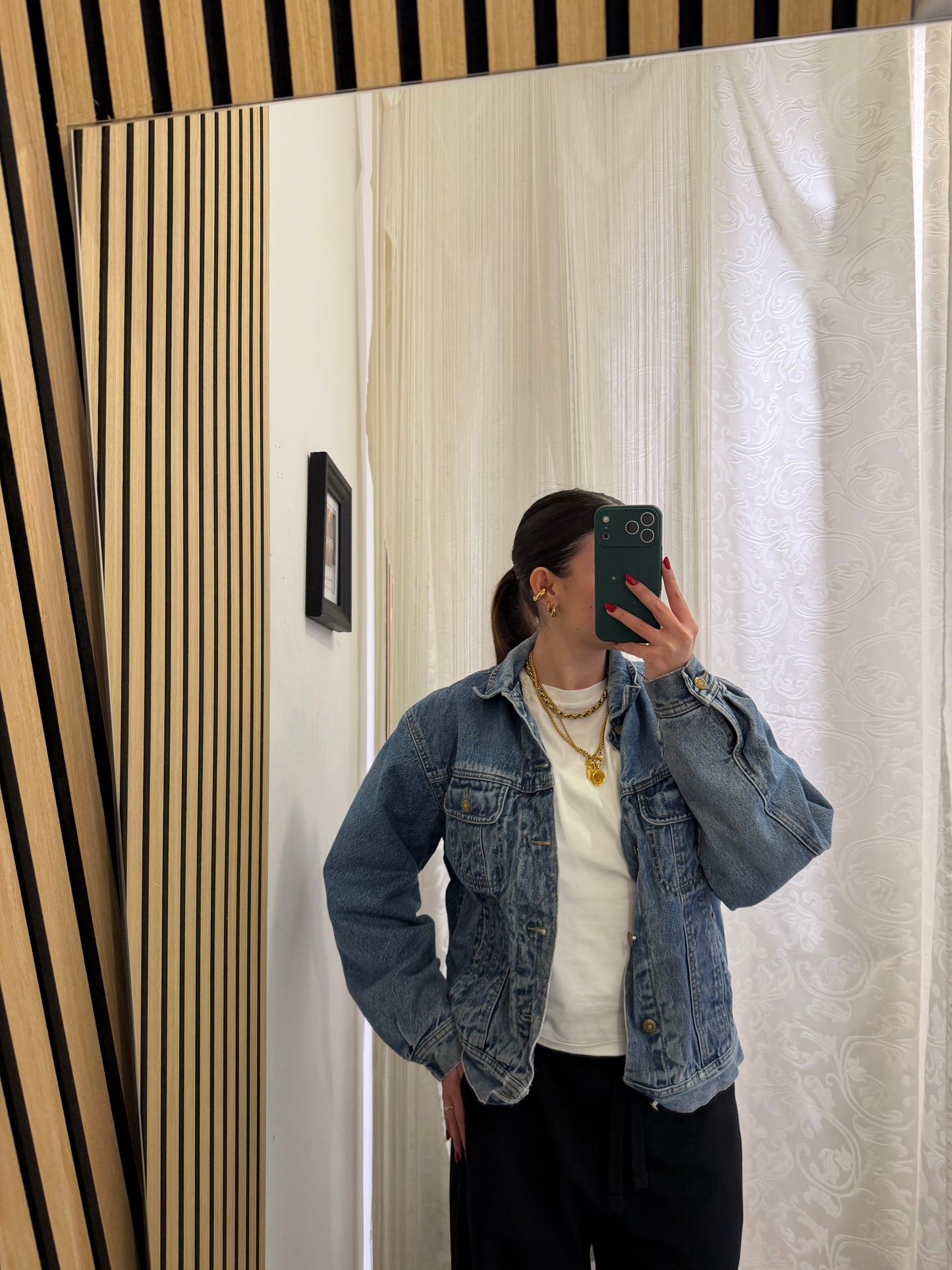 Wrangler Sport — Giacca di Jeans Imbottita in Sherpa | Unisex Vintage