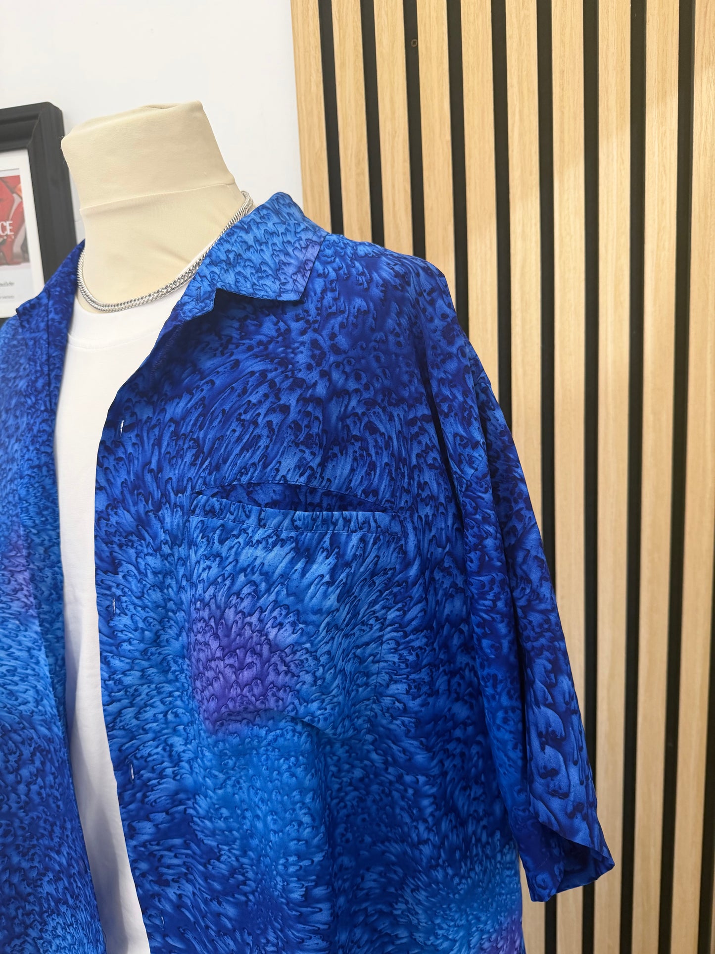 Camicia Vintage a fantasia XL