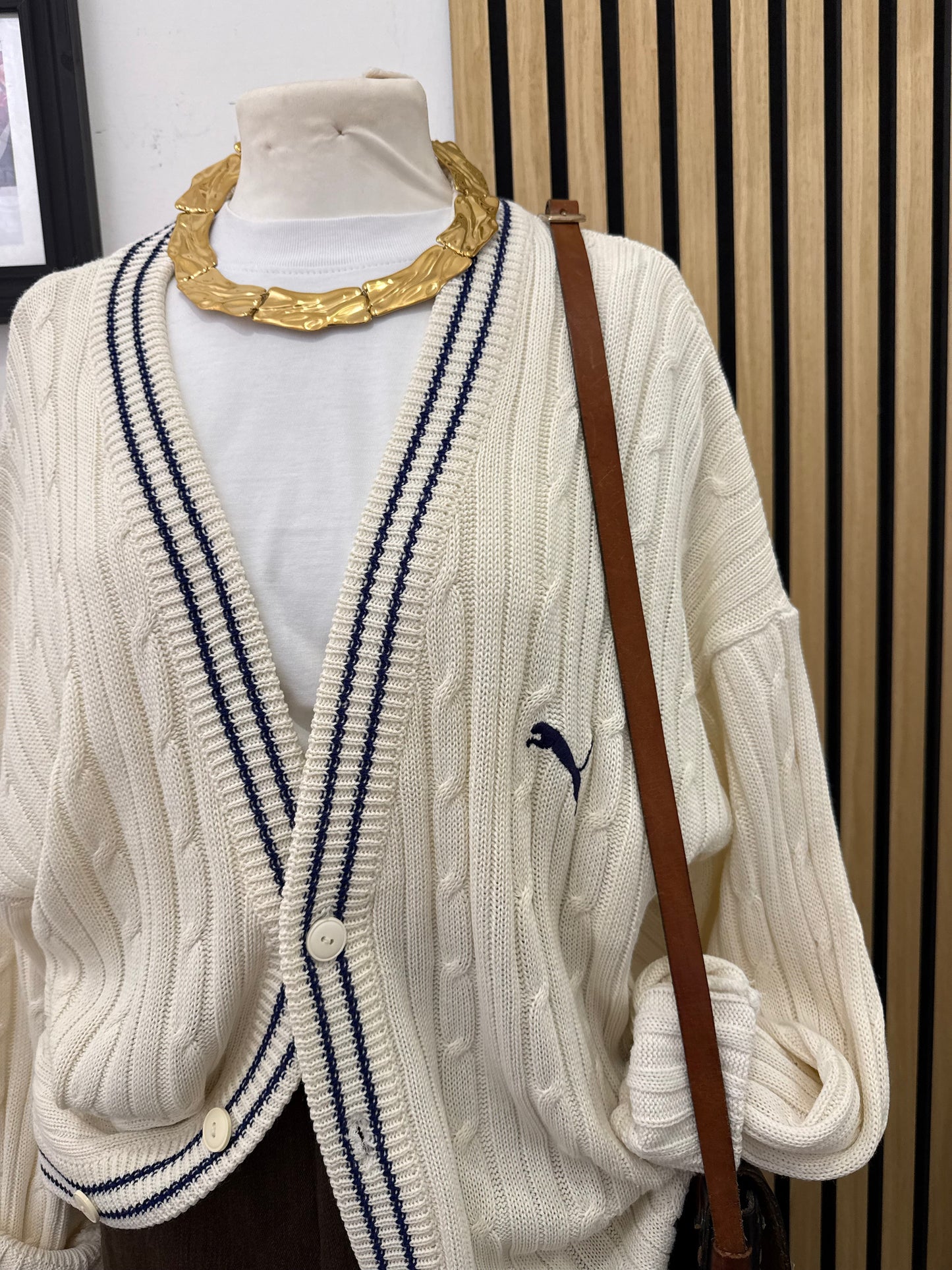 Cardigan Puma vintage unisex