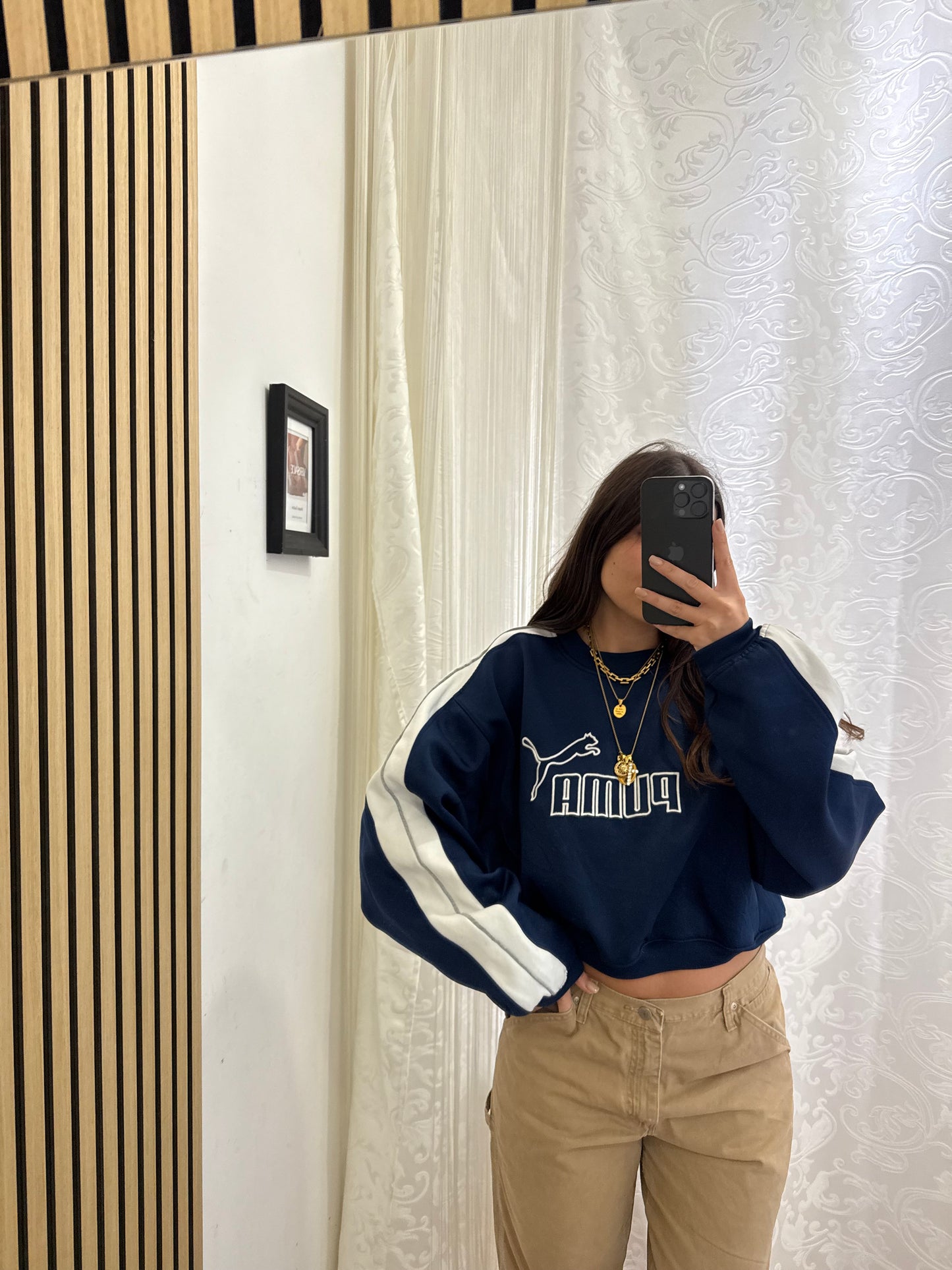 Felpa Puma Crop