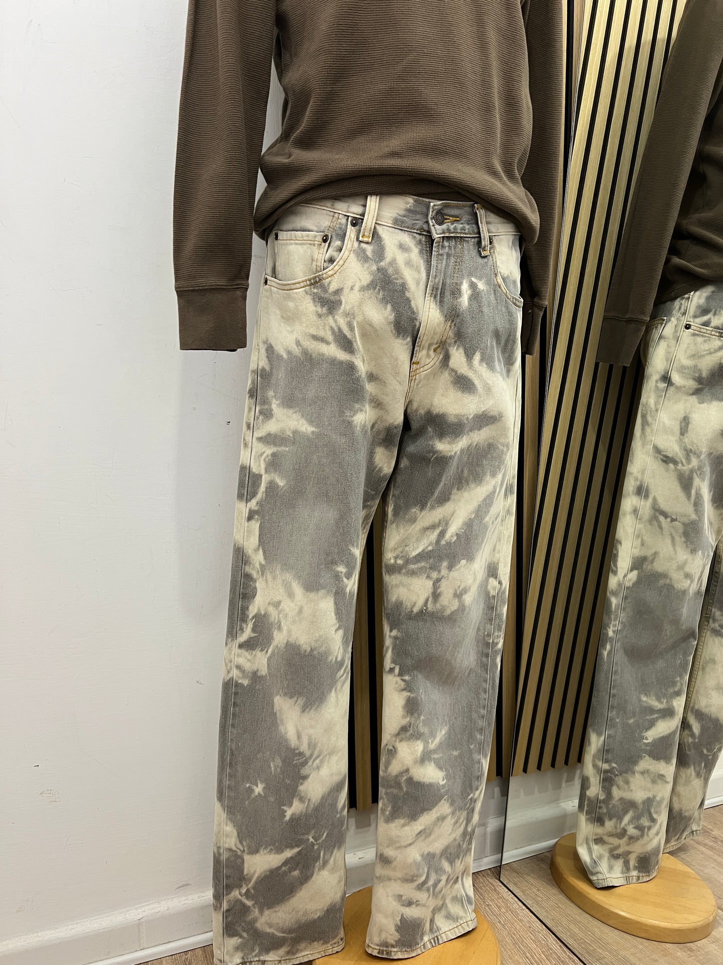 Jeans Levi’s 505 Custom "Acid Wash" – W34 L34