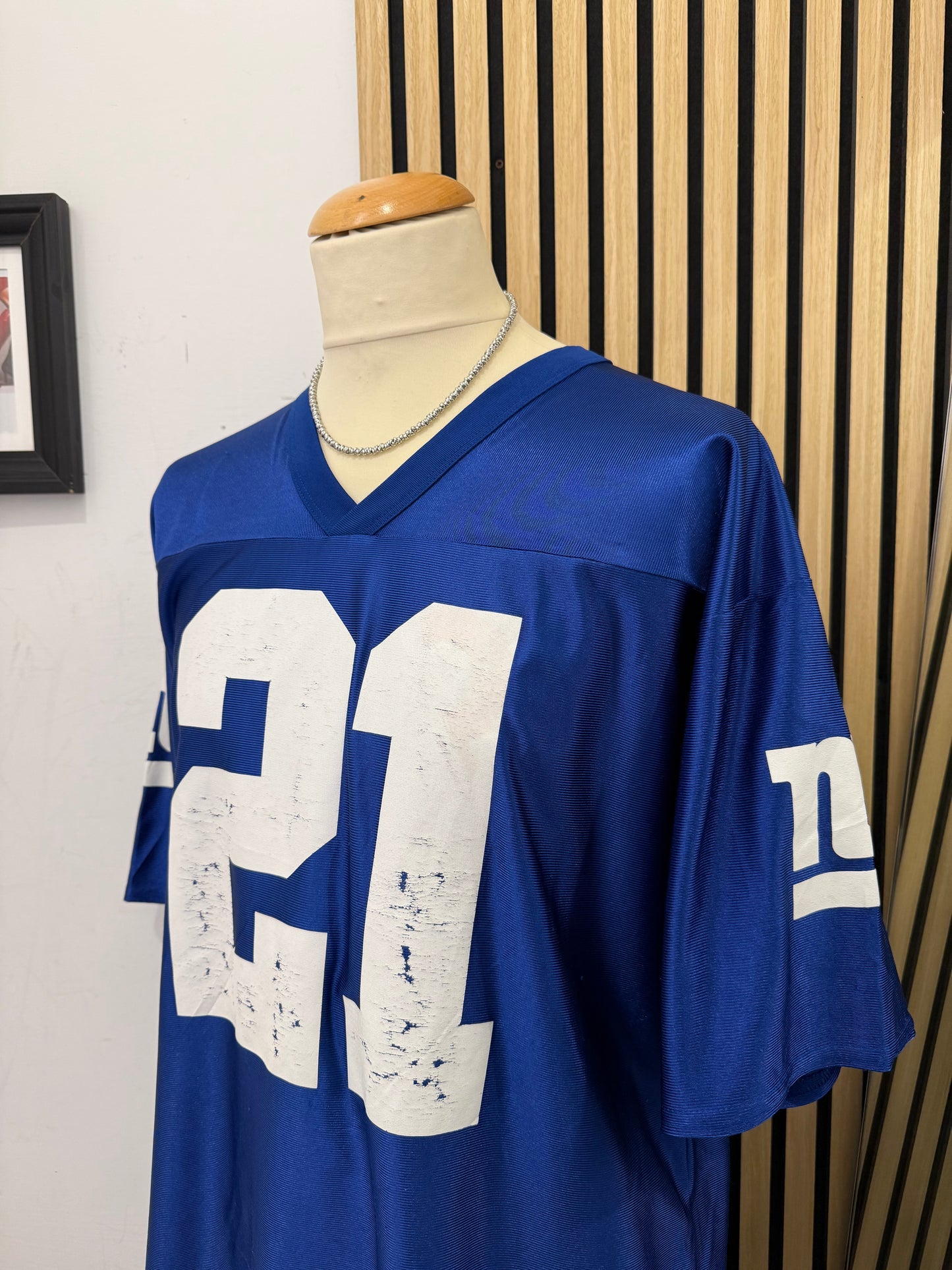 Jersey NFL New York Giants - Tiki Barber #21 | Vintage Ufficiale