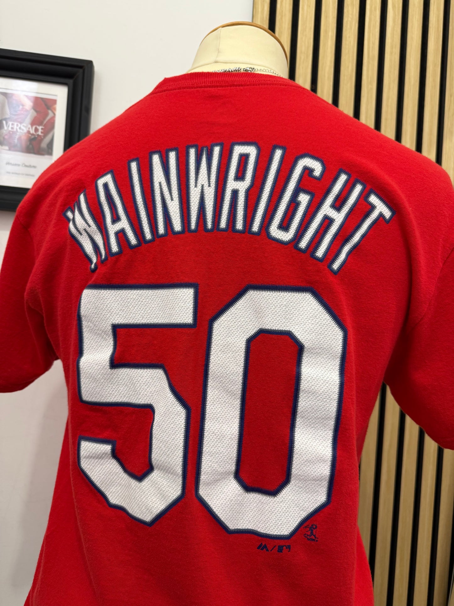 T-Shirt MLB St. Louis Cardinals - Adam Wainwright #50 | Majestic