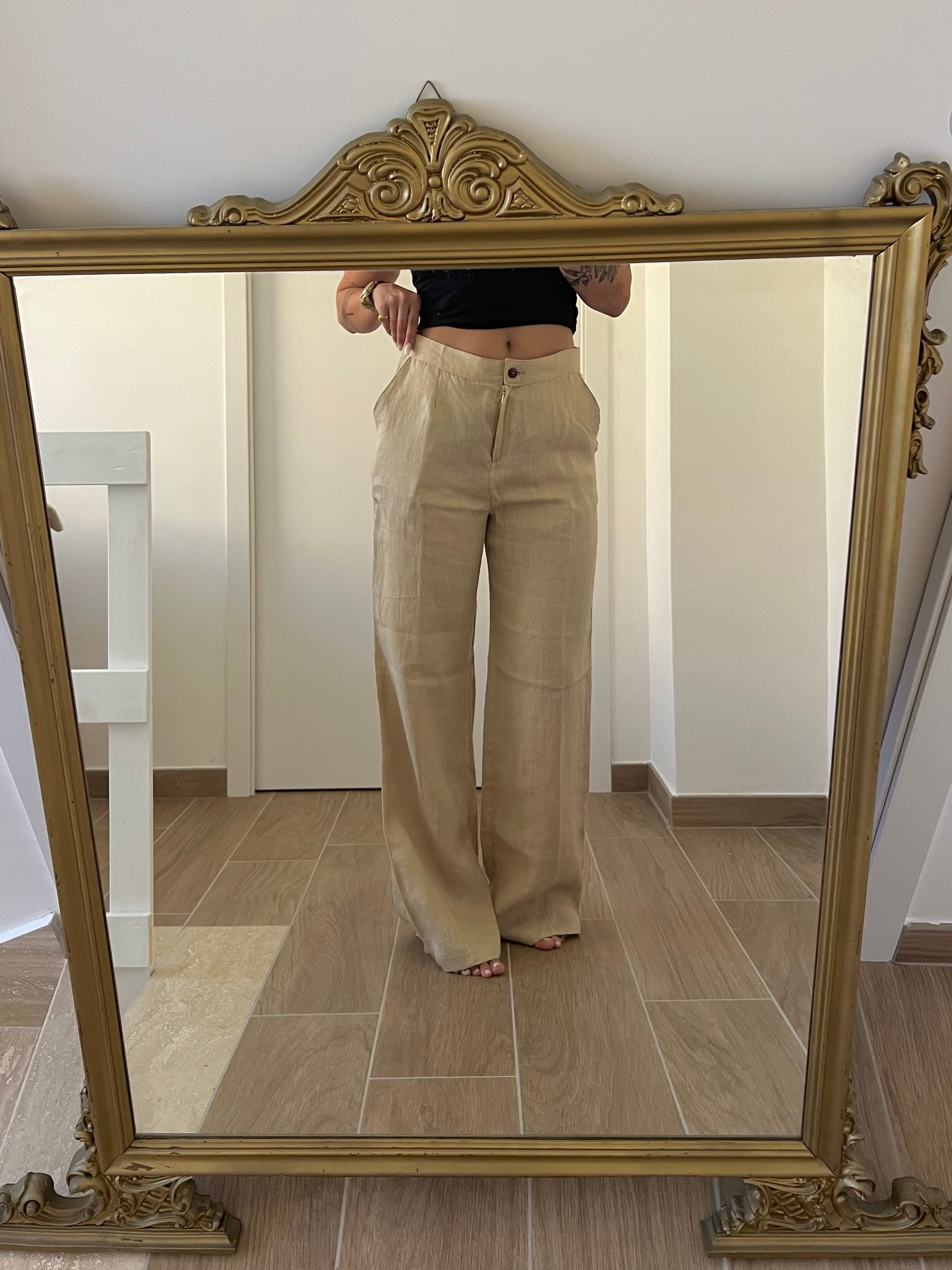 Pantalone in lino