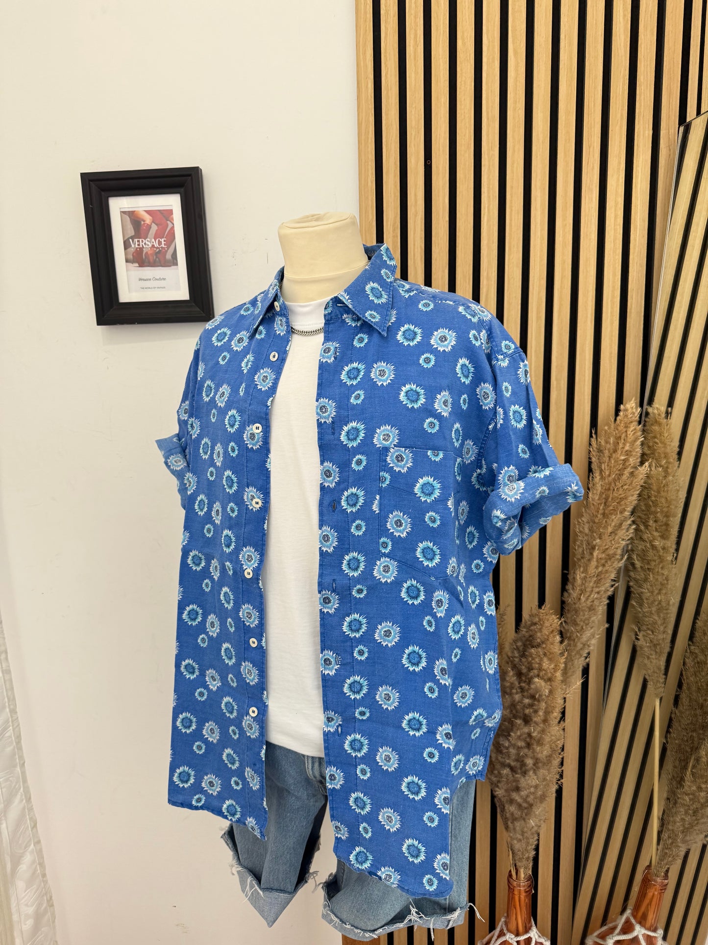 Camicia Vintage 100% lino