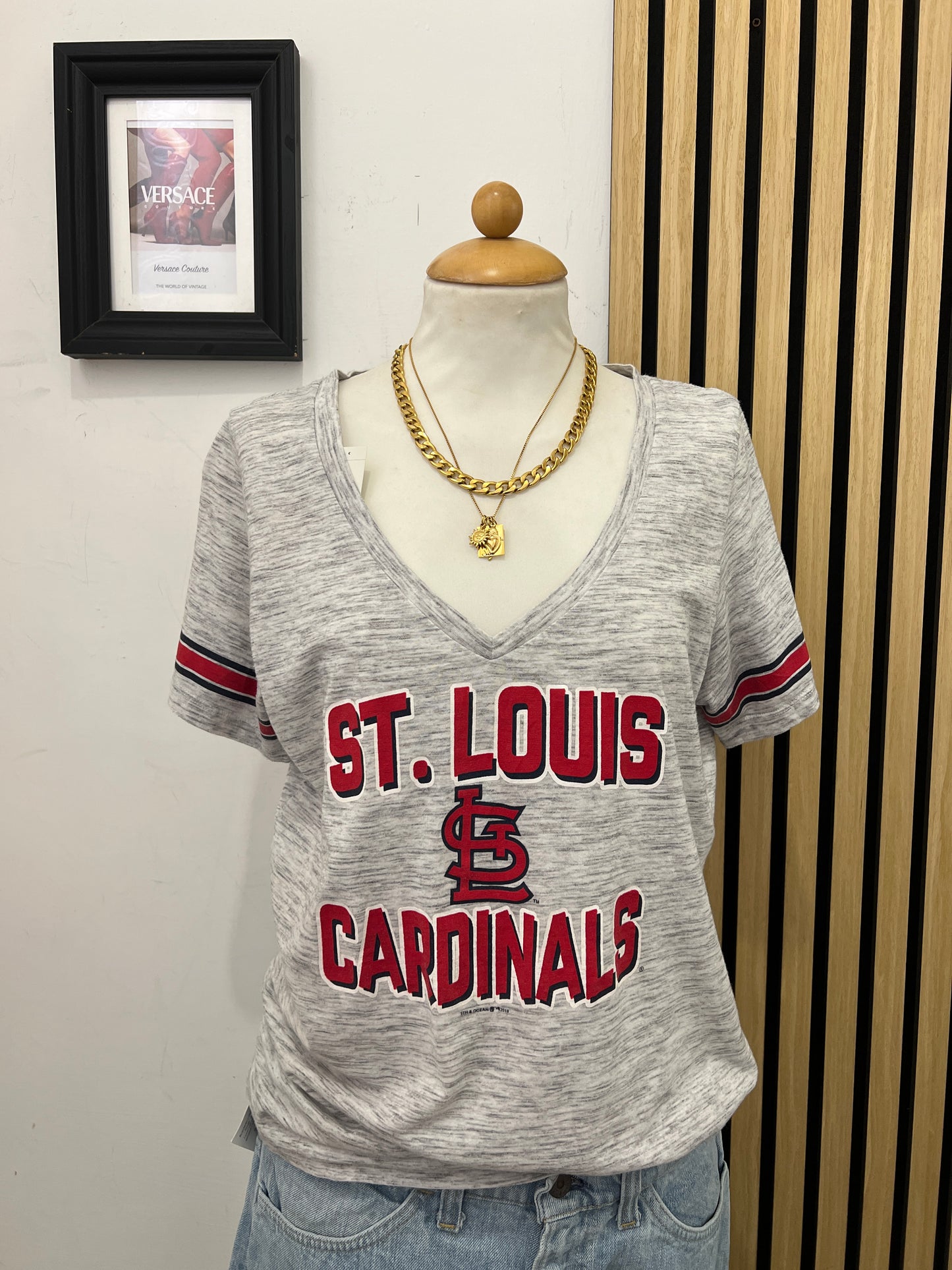 T-shirt St. Louis Cardinals x New Era – Heritage Grey Edition