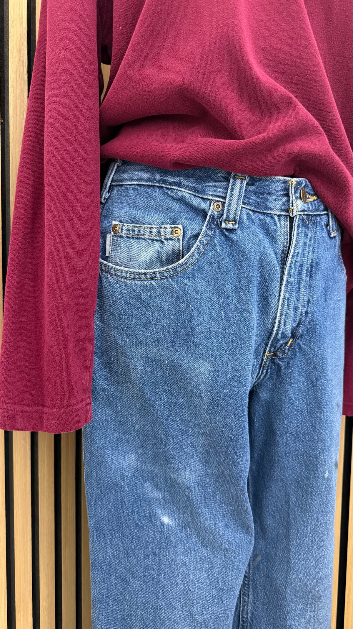 Jeans Carhartt Relaxed Fit Vintage     tg 42 ita
