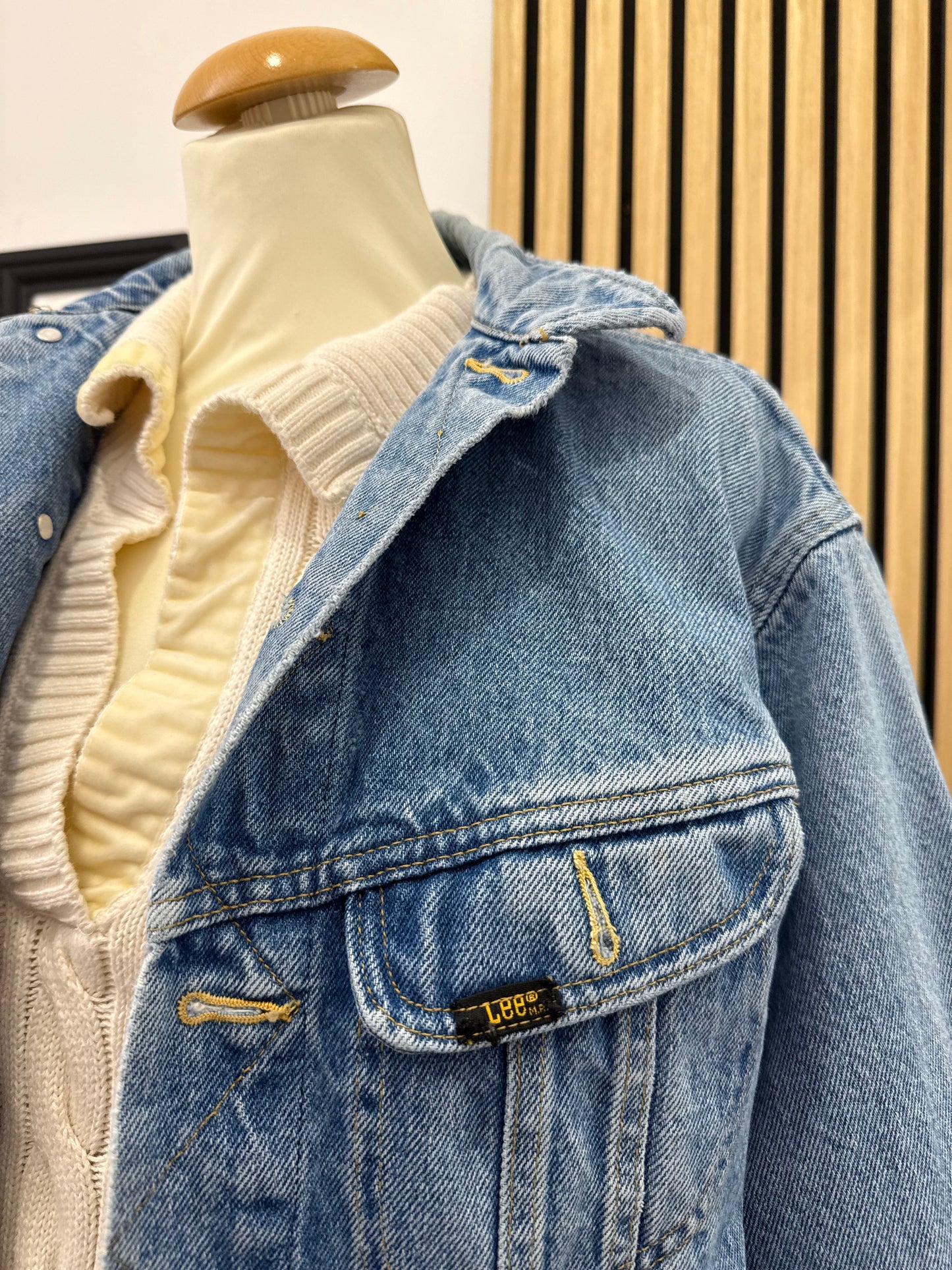 Giacca di Jeans Lee unisex Vintage