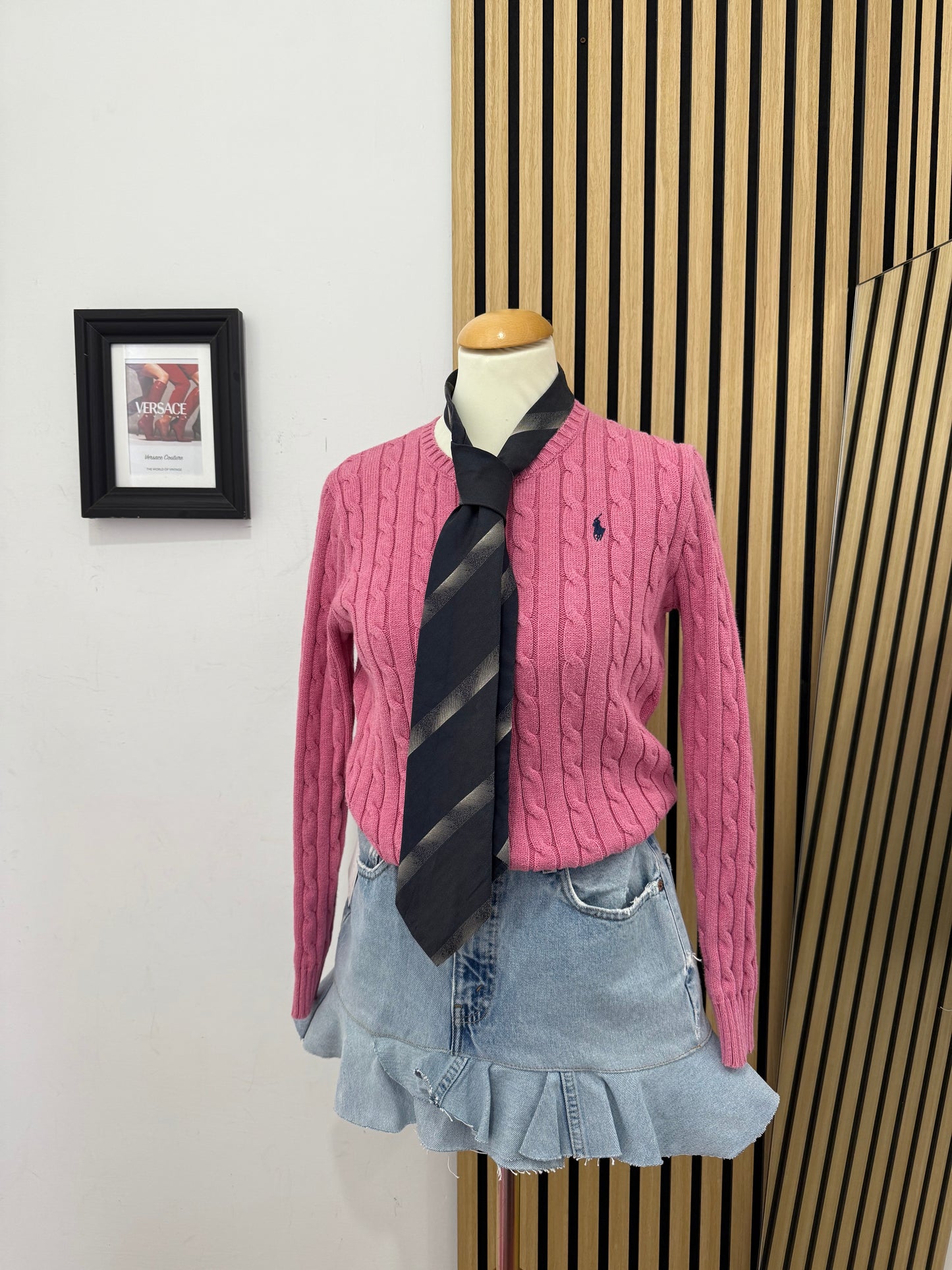 Maglioncino Ralph Lauren a treccia