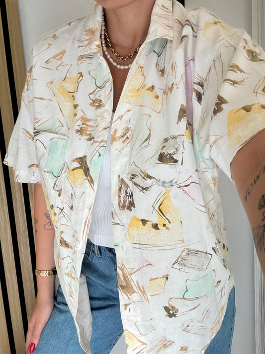 Camicia Vintage a fantasia