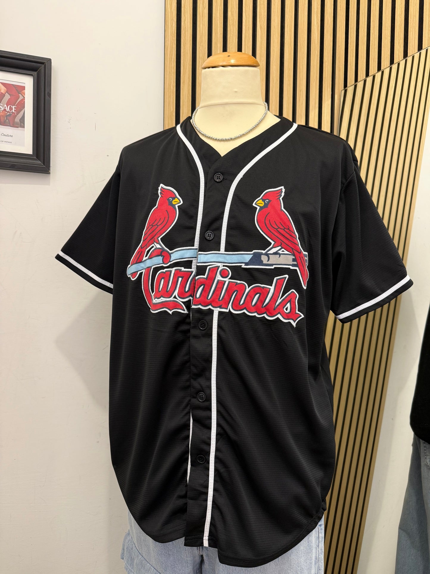 Cardinals x Star Wars Baseball Jersey - Busch Stadium Night