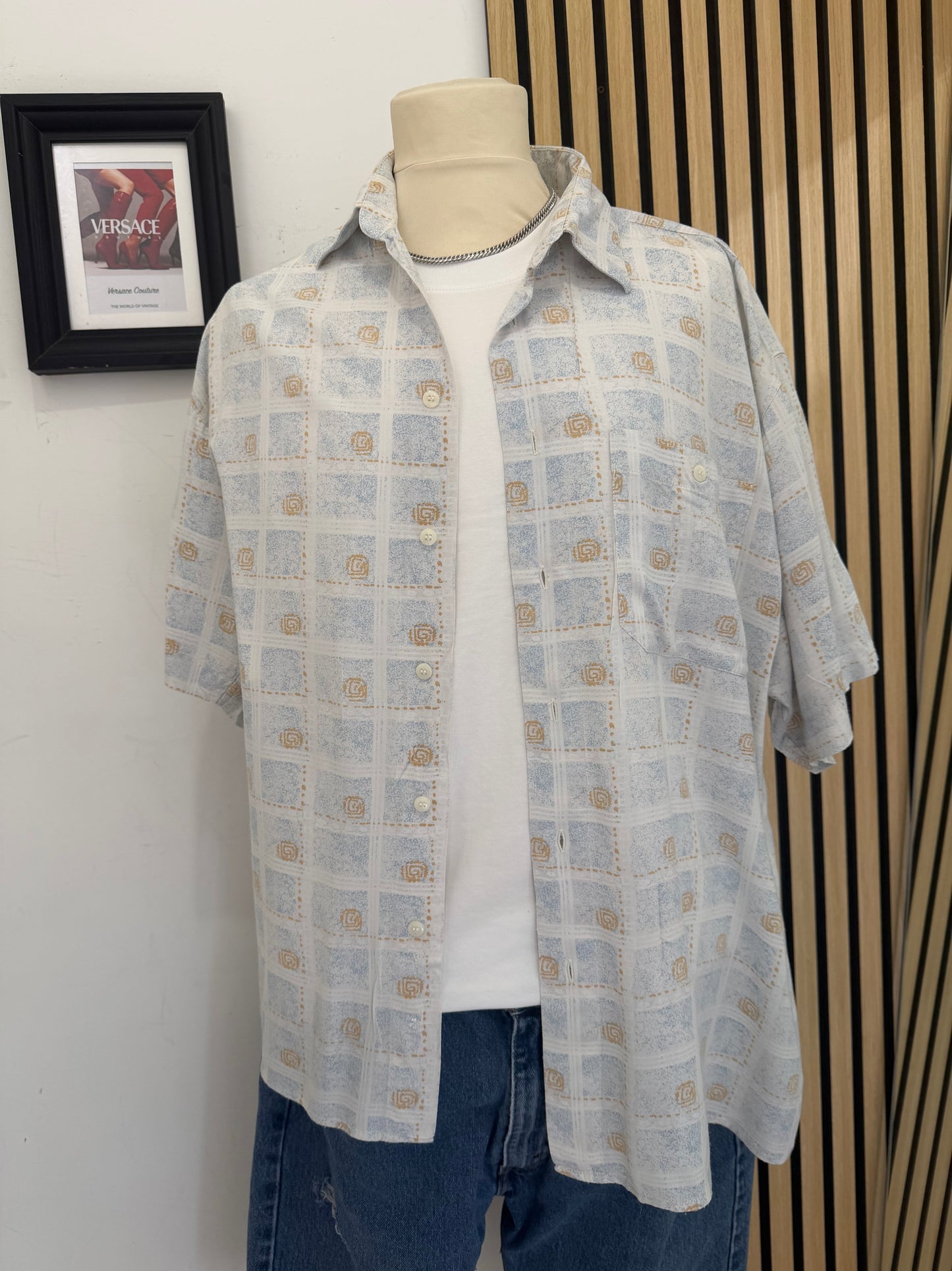 Camicia Vintage a fantasia M