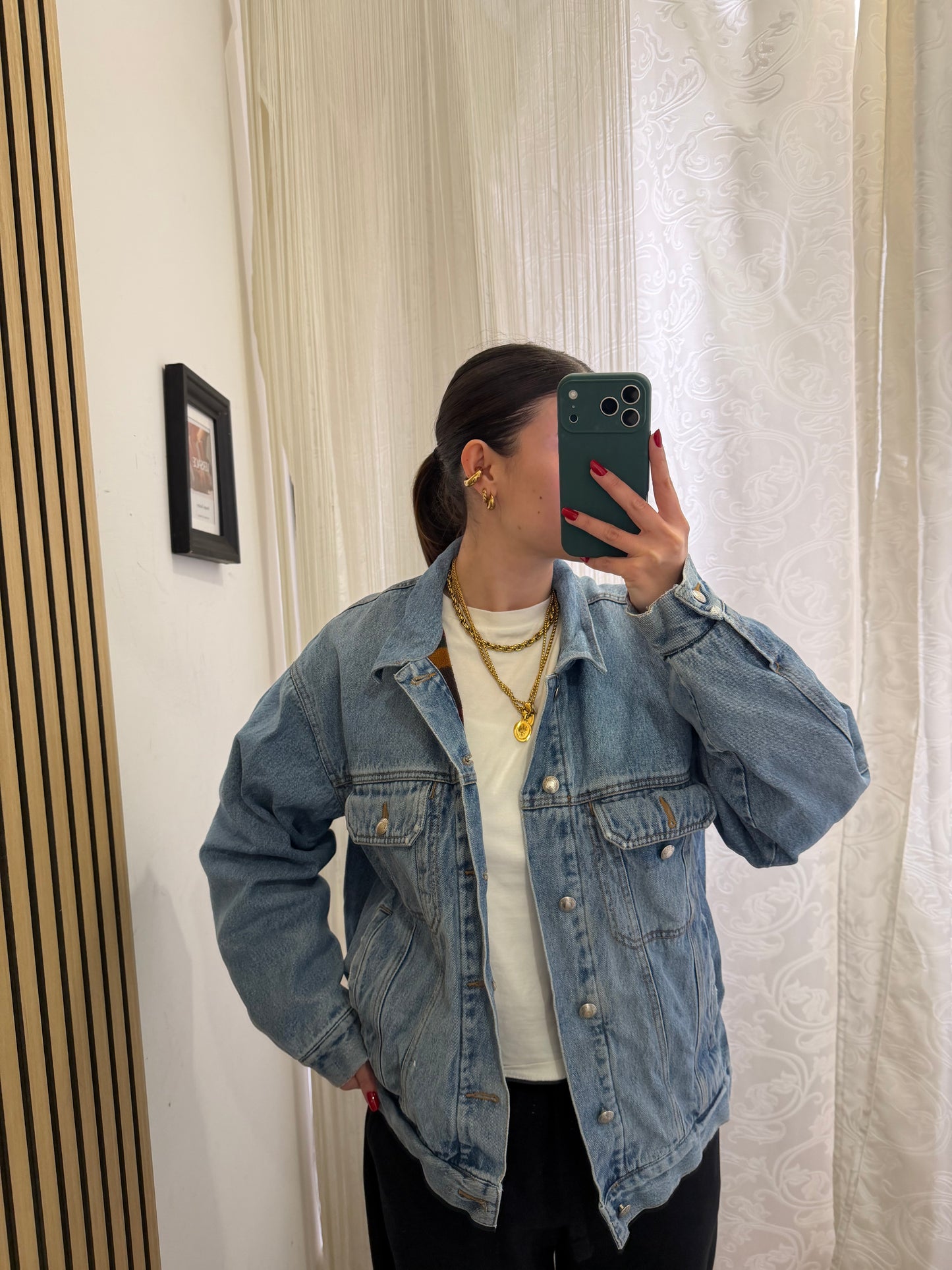 Woolrich Denim Jacket – Fodera in Lana / Unisex