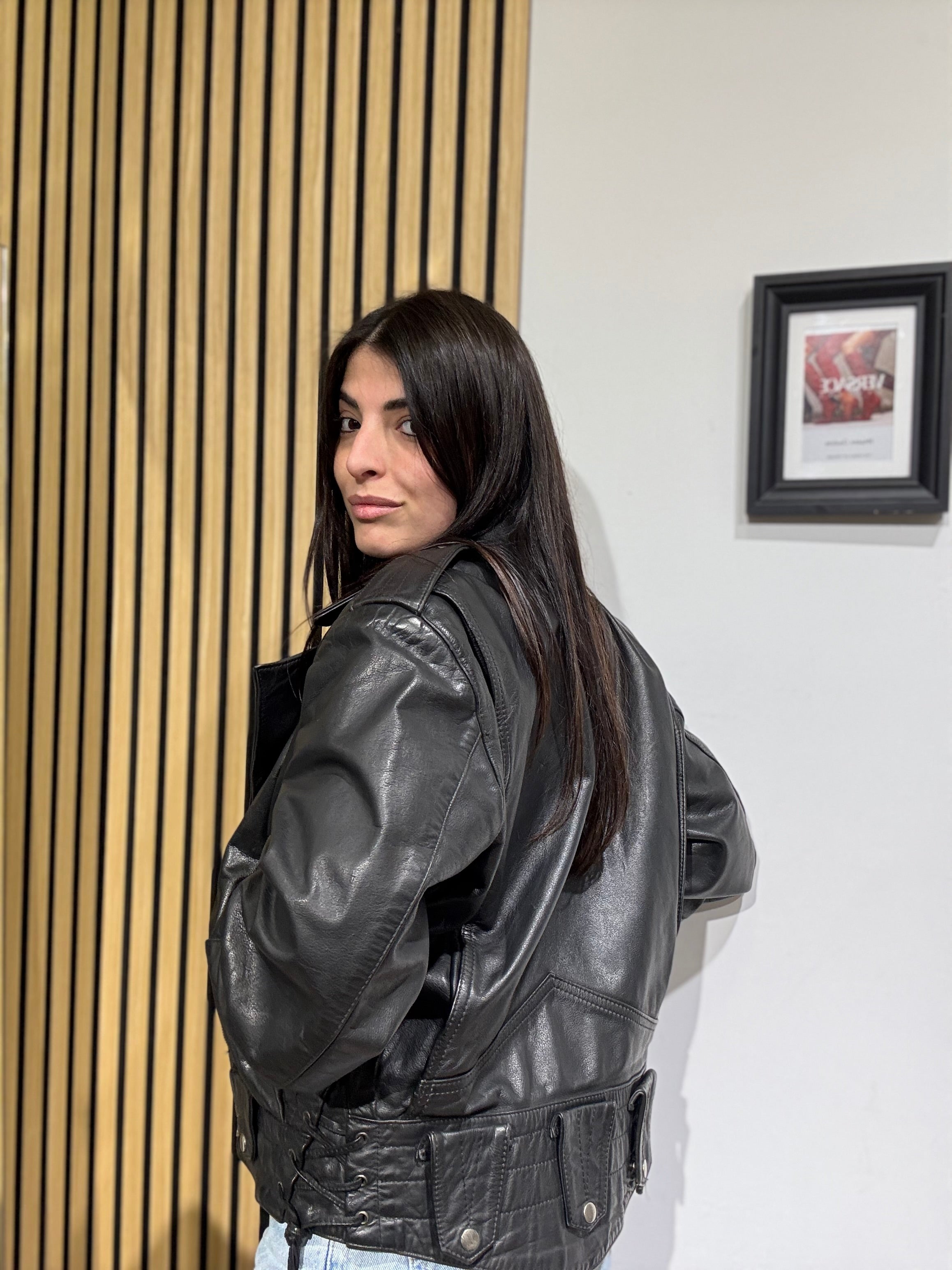 Giacca in Vera Pelle