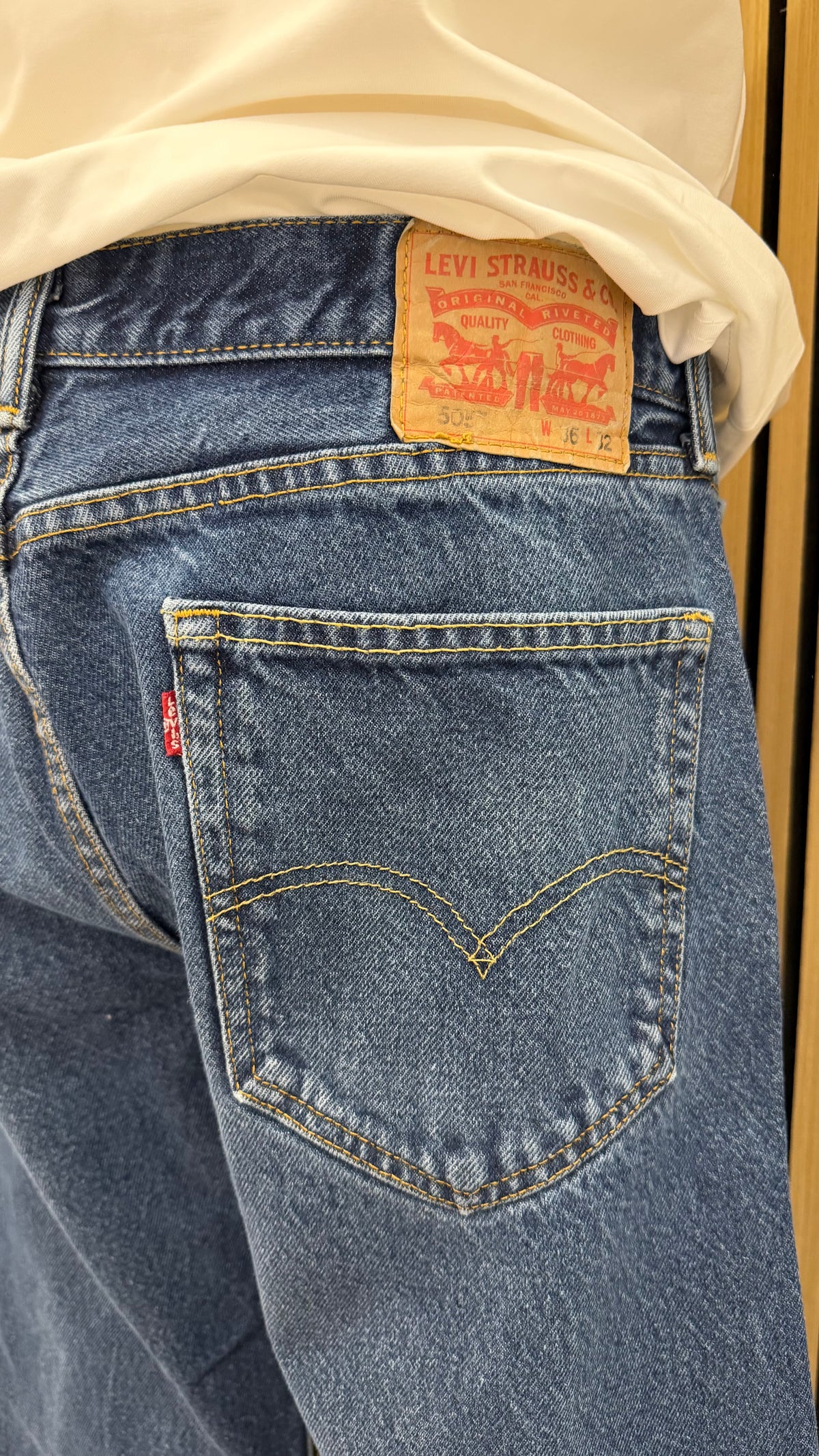 Jeans Levi’s 505 Vintage Regular Fit
