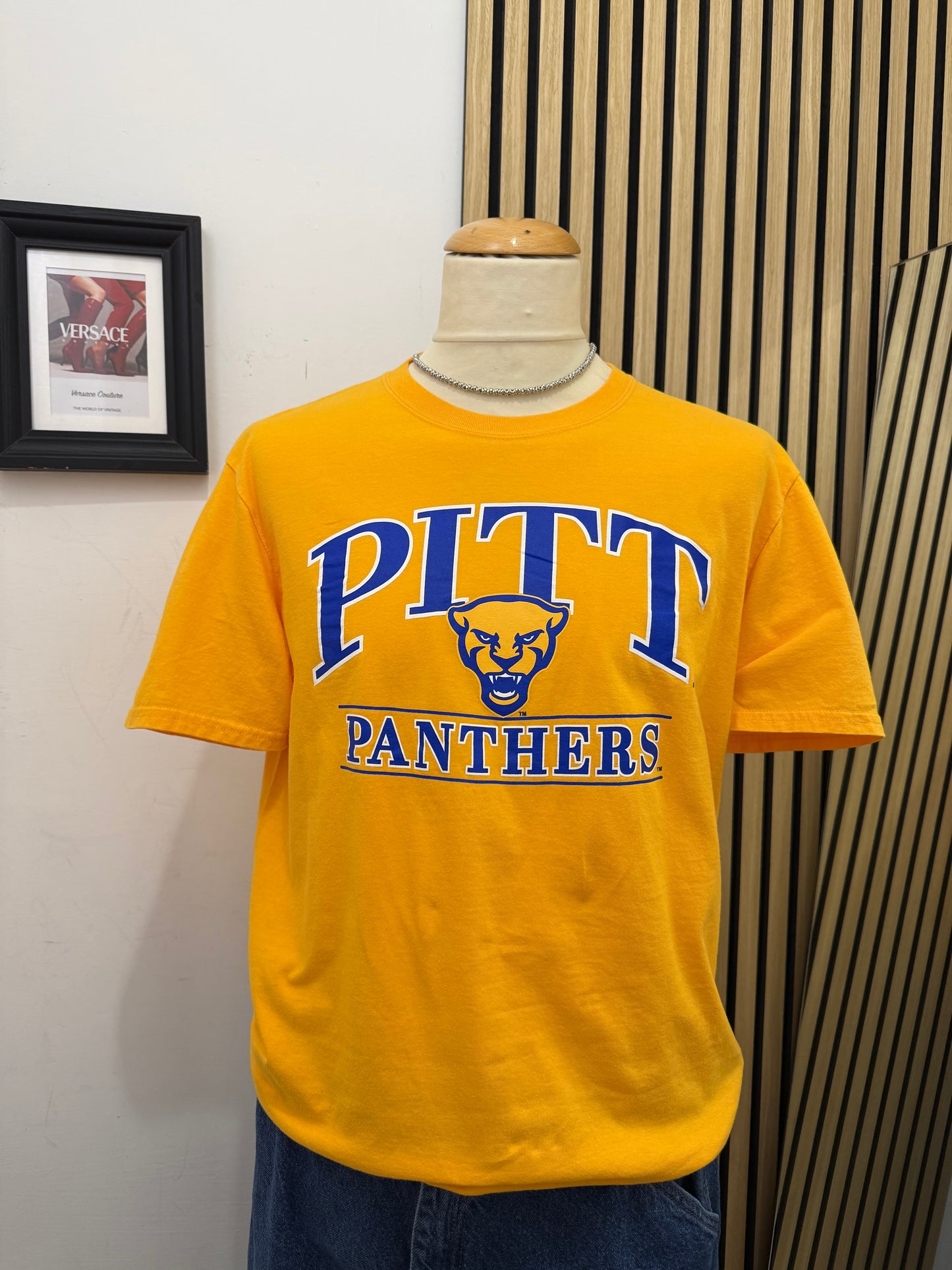T-shirt vintage NCAA dei Pitt Panthers
