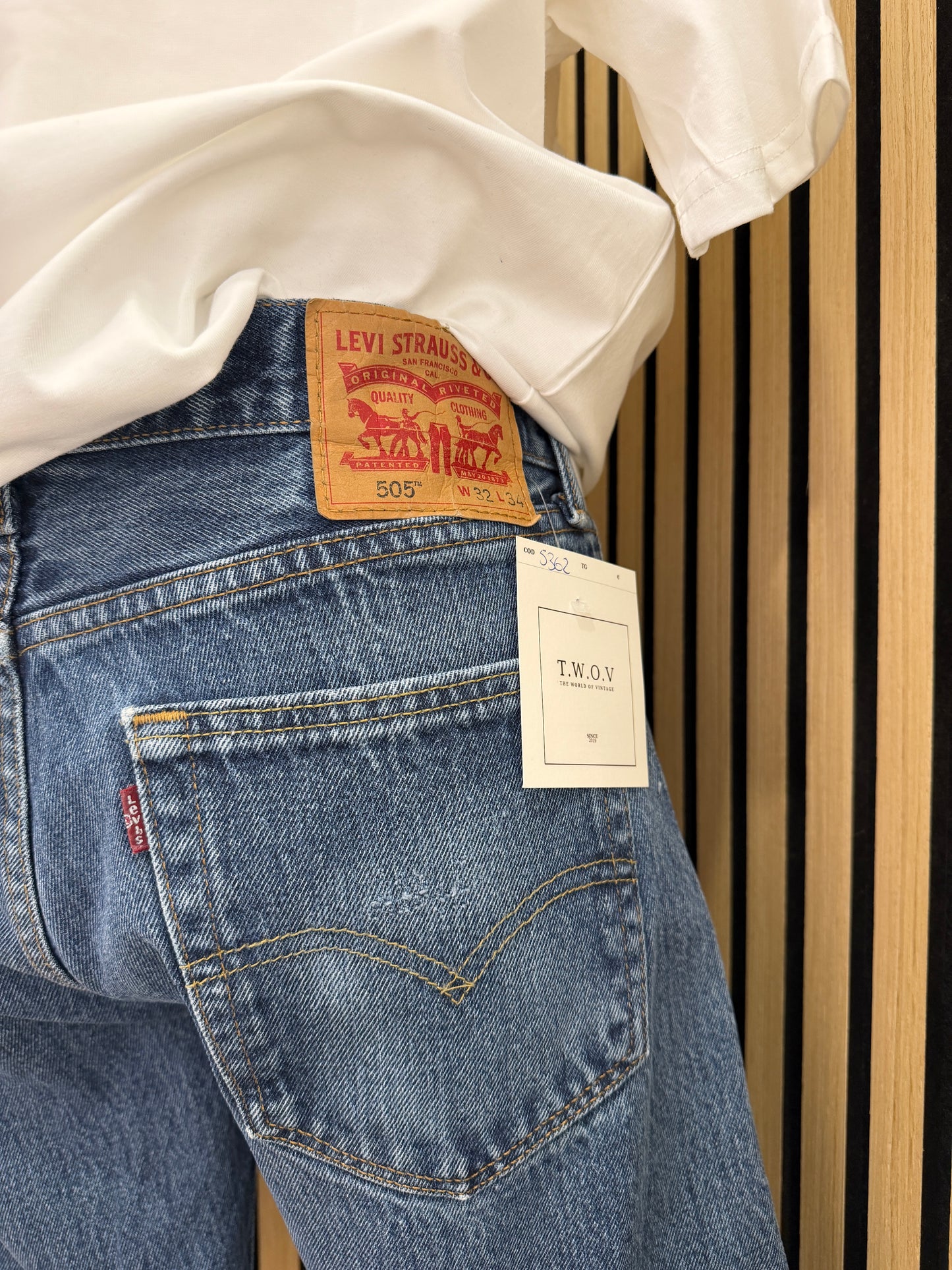 Shorts in Denim Levi's 505™ Vintage tg 42/44 ita